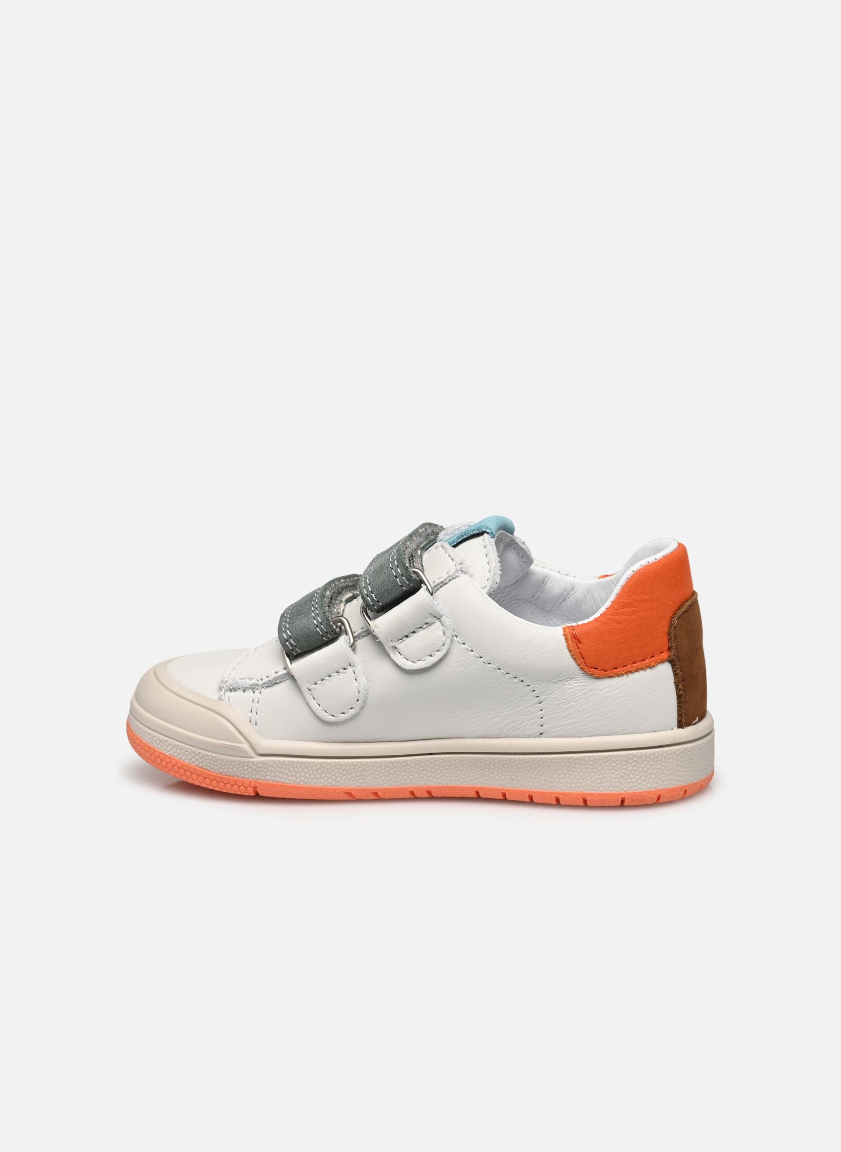 Baskets Ramdem garçon blanc Bopy Baskets Ramdem garçon blanc BLANC/VERT