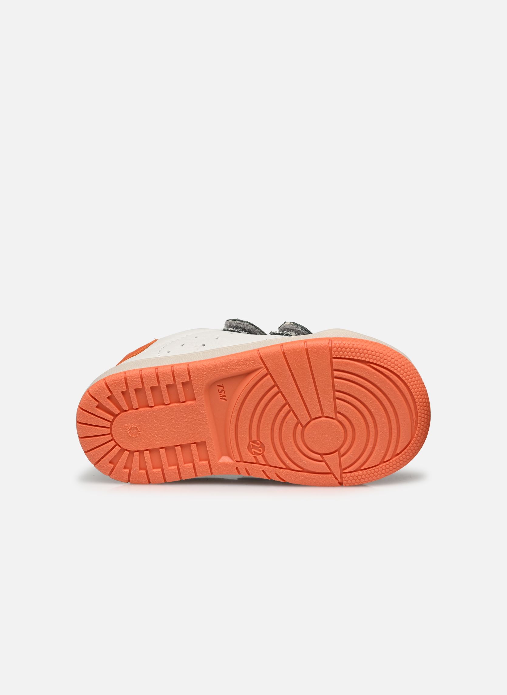 Baskets Ramdem garçon blanc Bopy Baskets Ramdem garçon blanc BLANC/VERT
