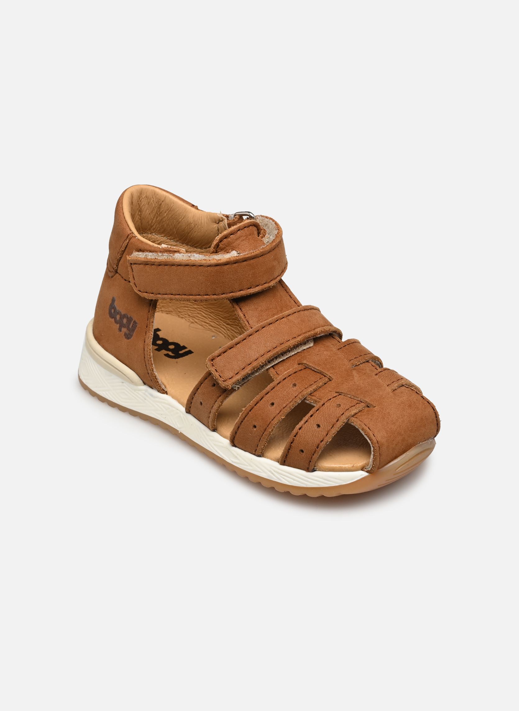 Sandales Ramile garçon marron Bopy Sandales Ramile garçon marron COGNAC