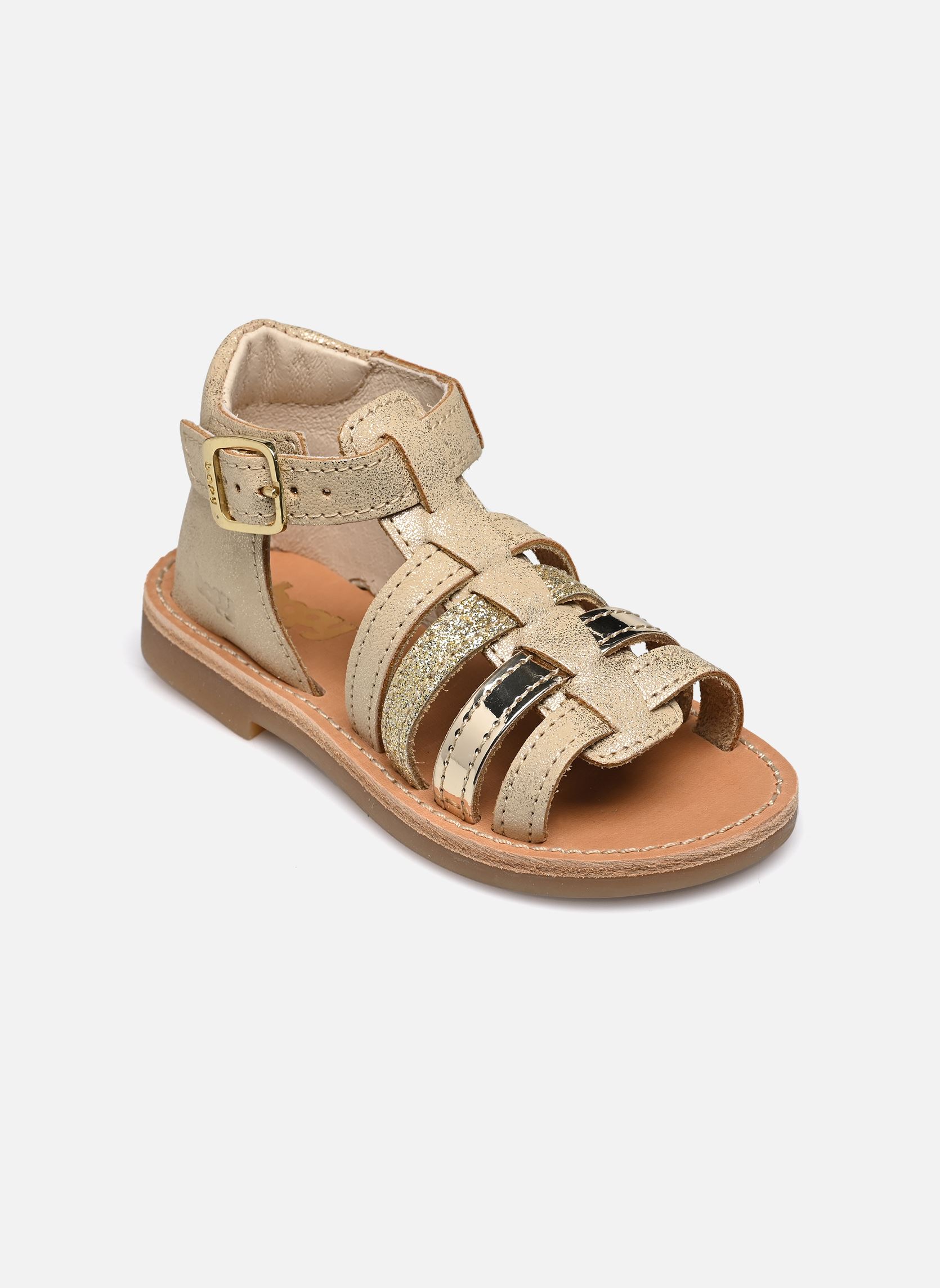 Sandalias Regane niña oro y bronce Bopy Sandalias Regane niña oro y bronce OR