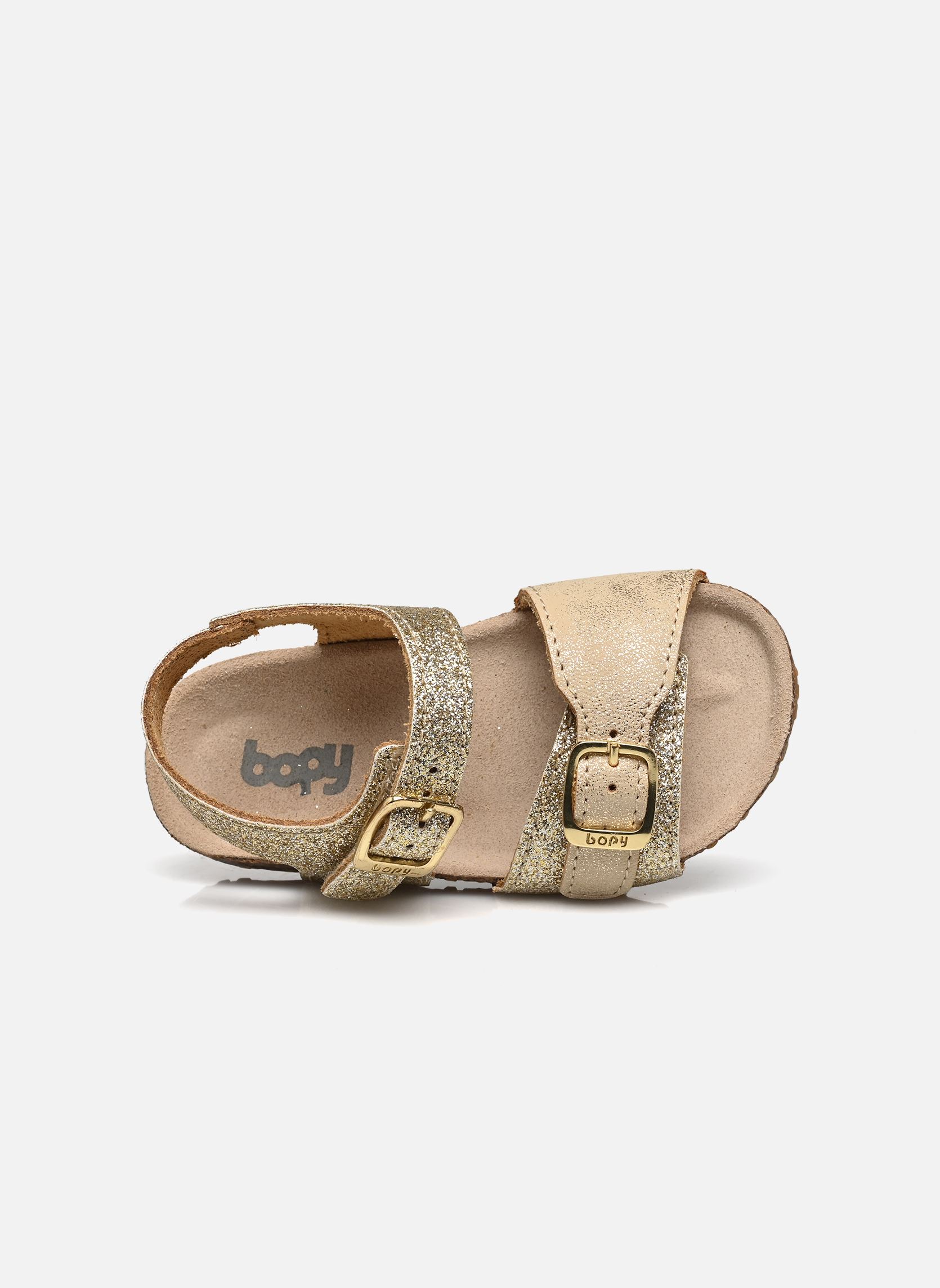 Sandales Efina fille or et bronze Bopy Sandales Efina fille or et bronze DORE