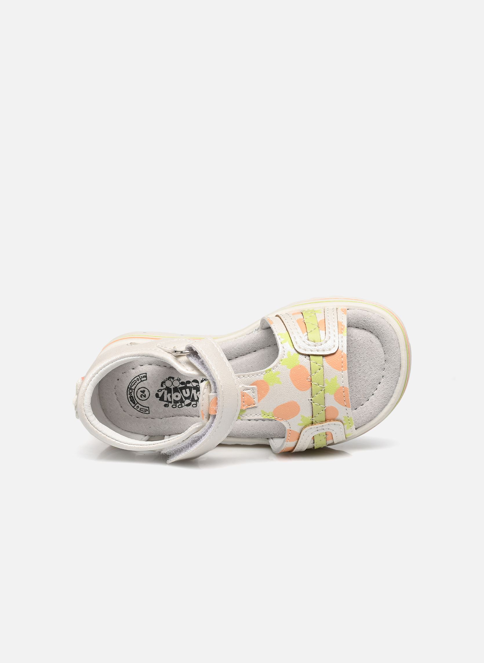 Sandales Iloa Kouki fille blanc Bopy Sandales Iloa Kouki fille blanc BLANC