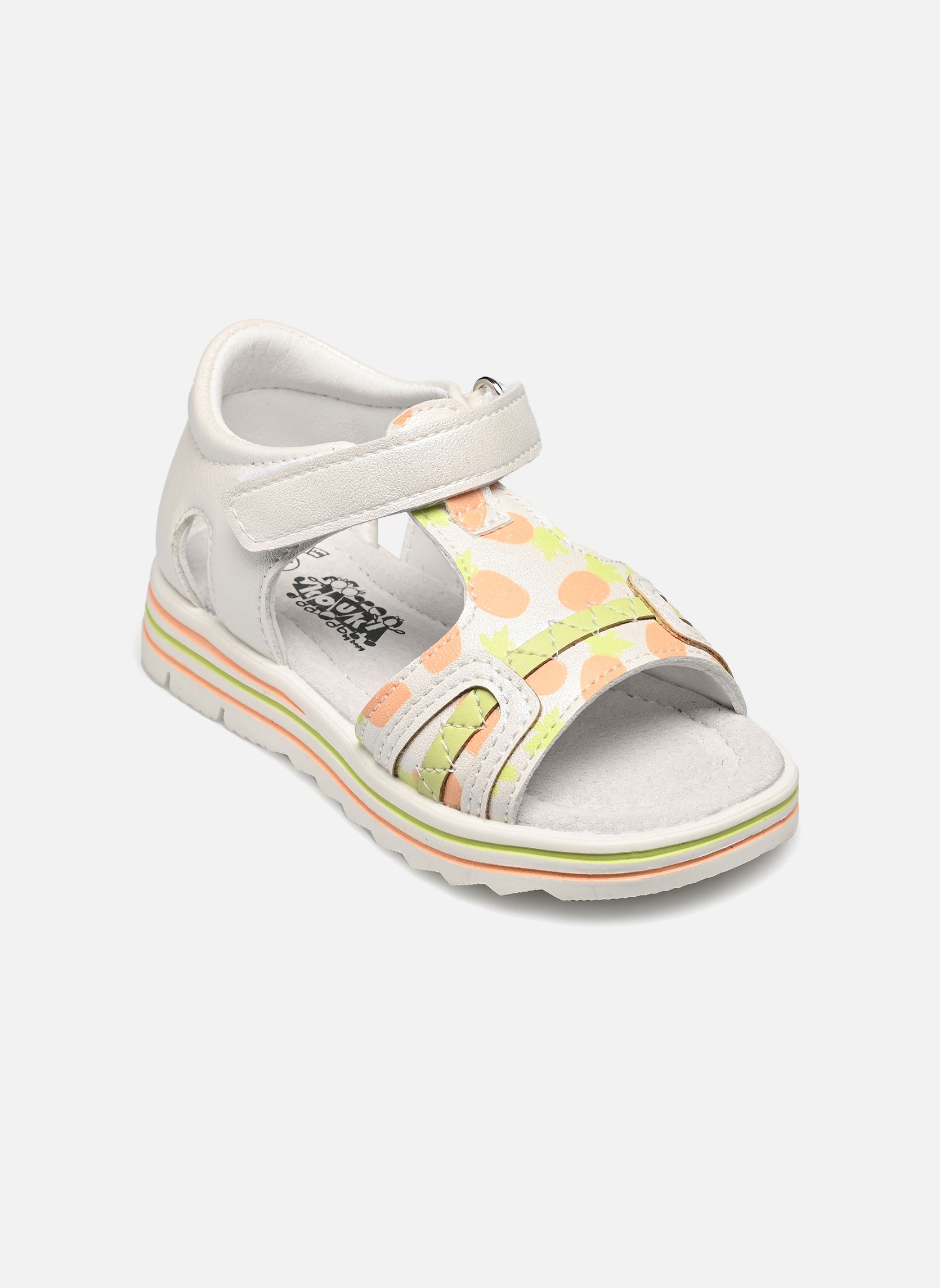 Sandales Iloa Kouki fille blanc Bopy Sandales Iloa Kouki fille blanc BLANC