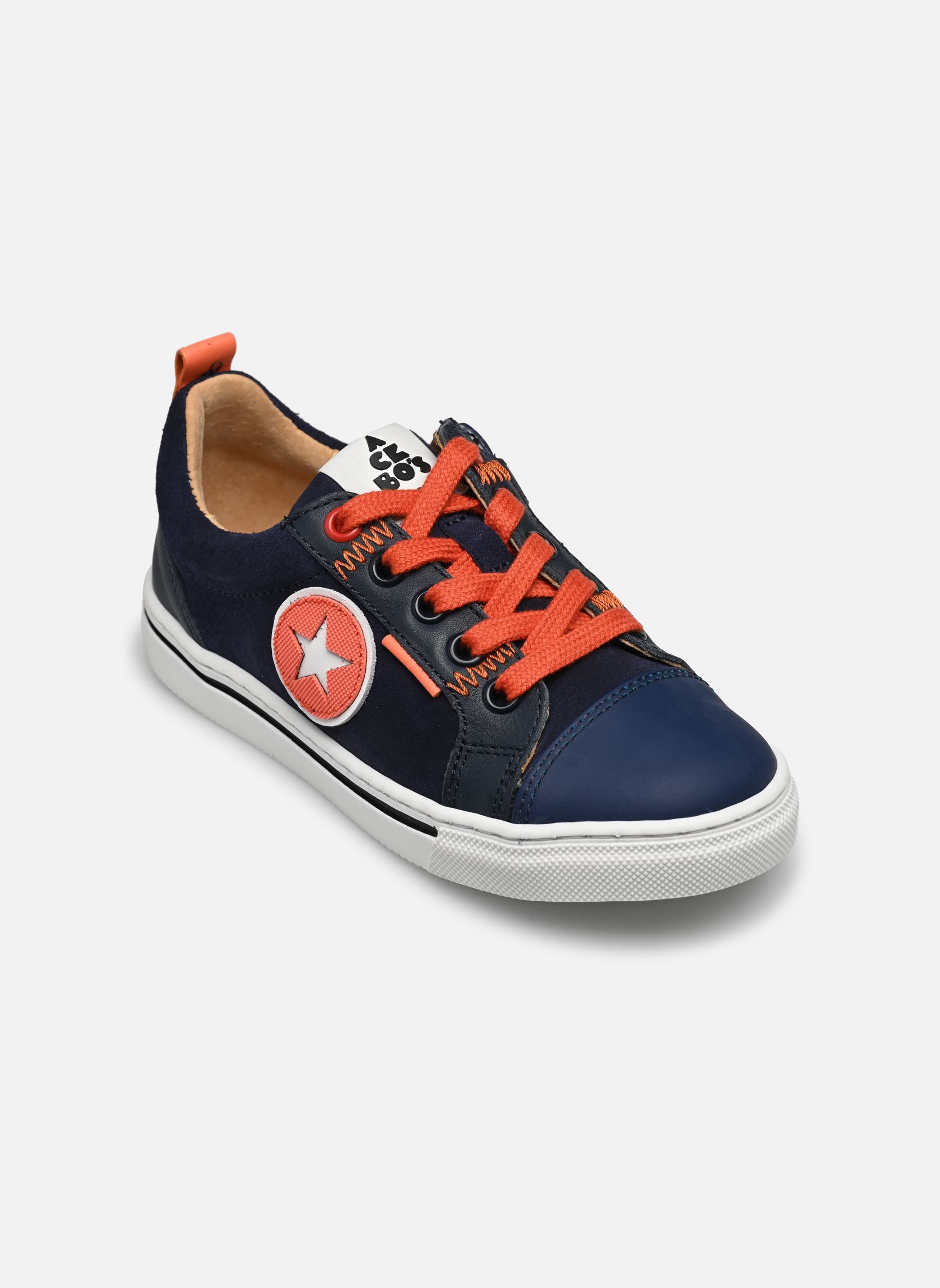 Baskets basses 5680 garçon bleu Acebo's Baskets basses 5680 garçon bleu JEANS