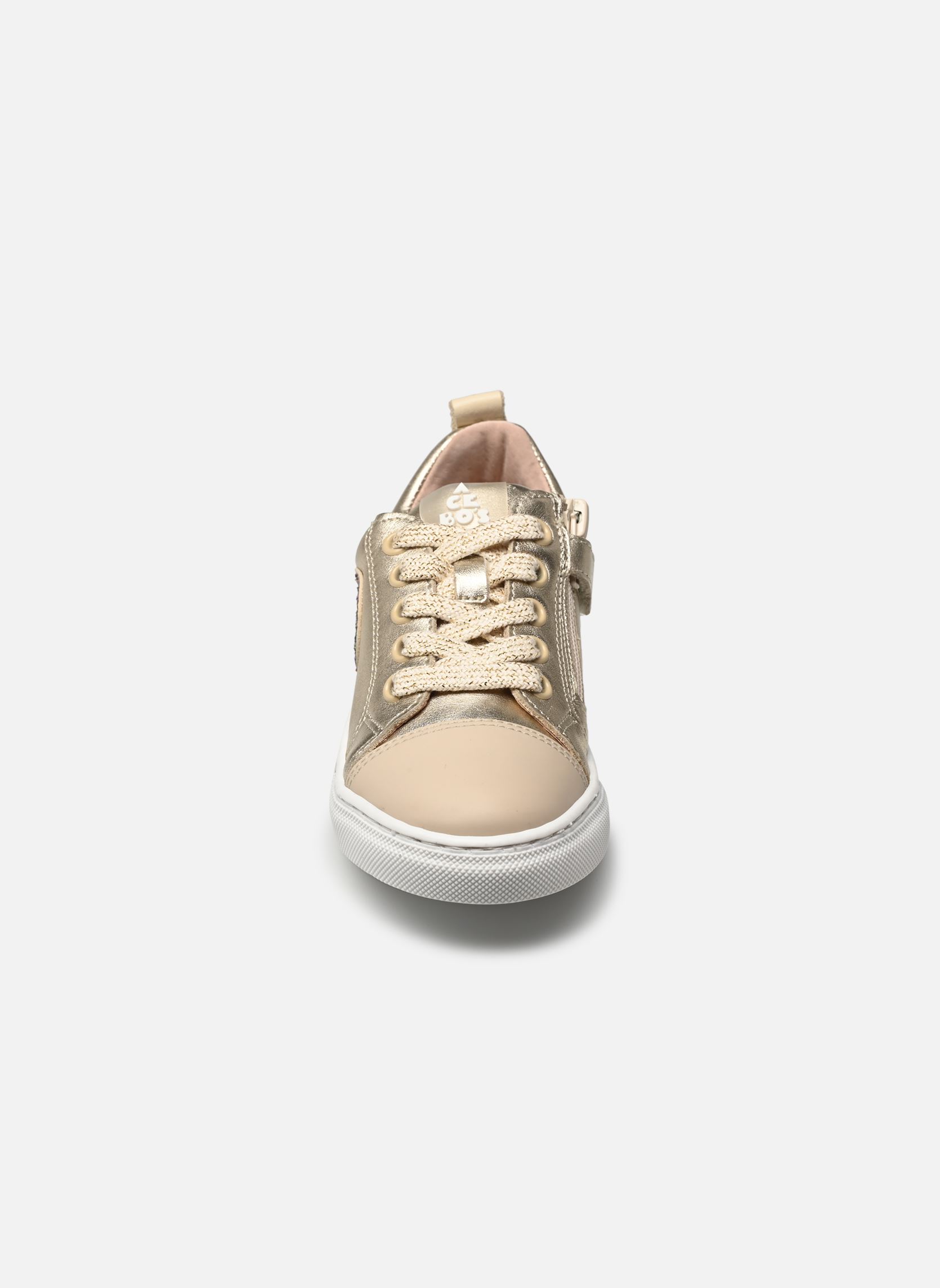 Niedrige Sneaker 5602ET mädchen gold und bronze Acebo's Niedrige Sneaker 5602ET mädchen gold und bronze PLATINO
