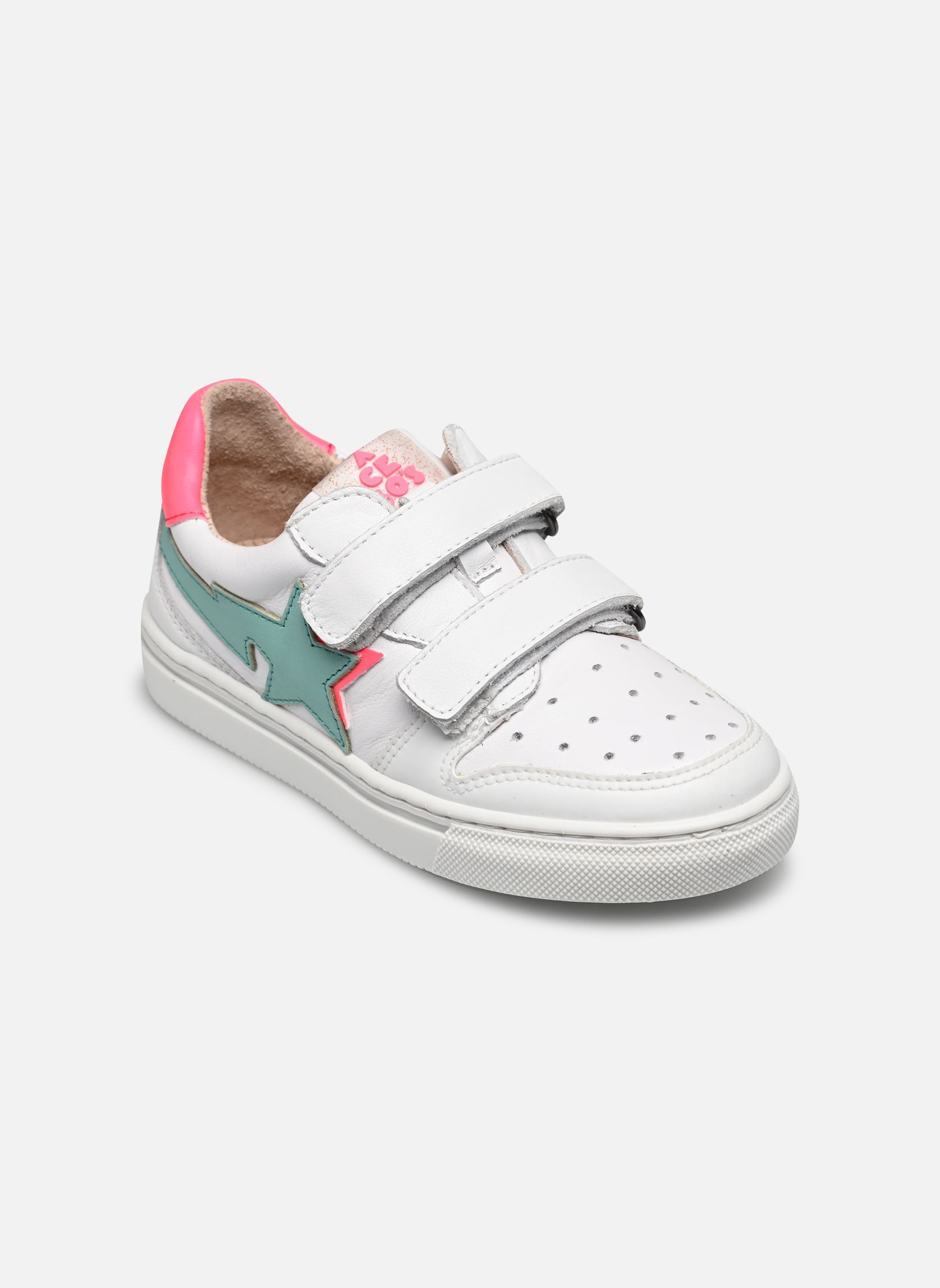 Baskets basses 5793FL fille blanc Acebo's Baskets basses 5793FL fille blanc FUCSIA