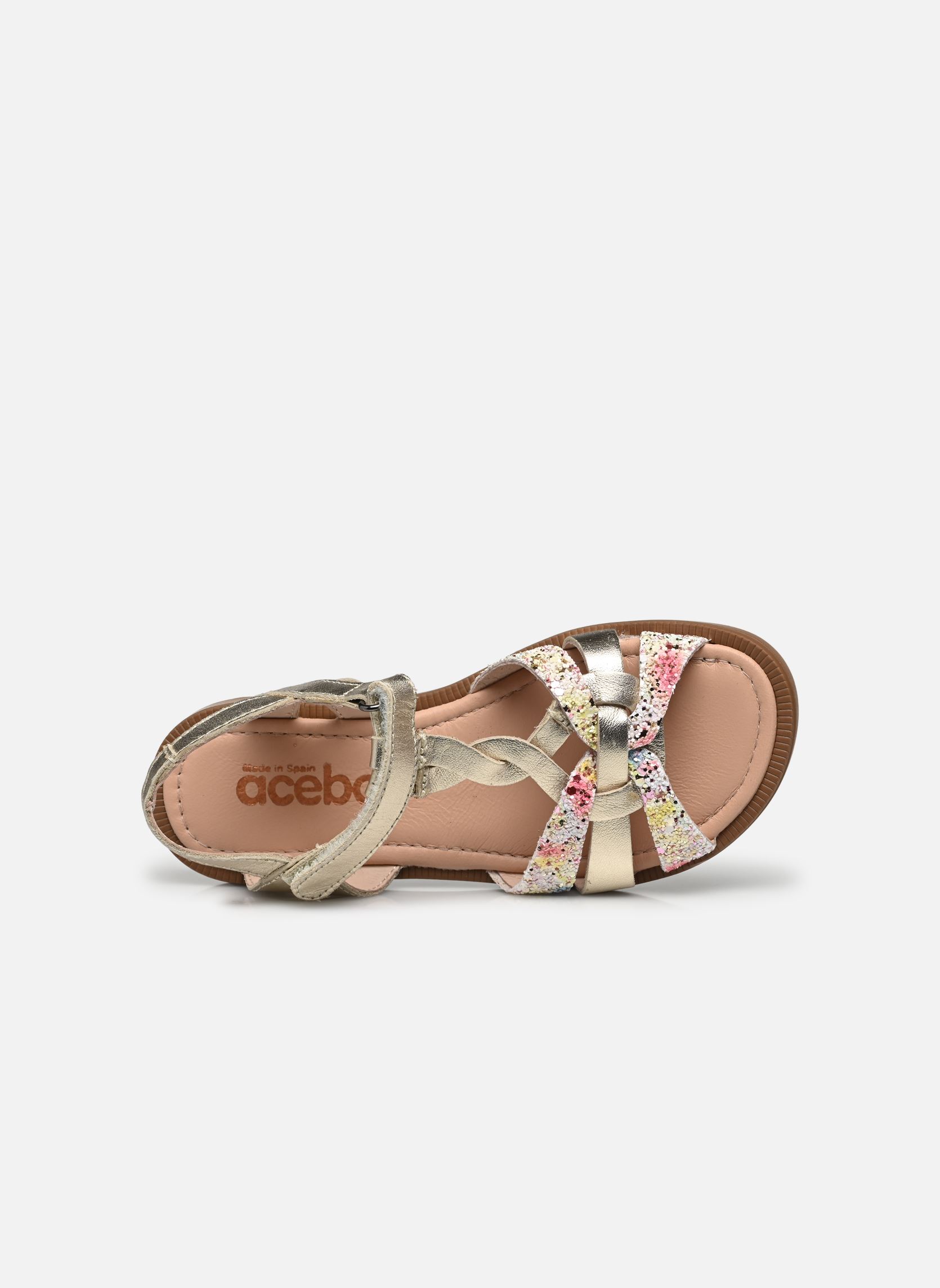 Sandali 80048ET bambina oro e bronzo Acebo's Sandali 80048ET bambina oro e bronzo PLATINO