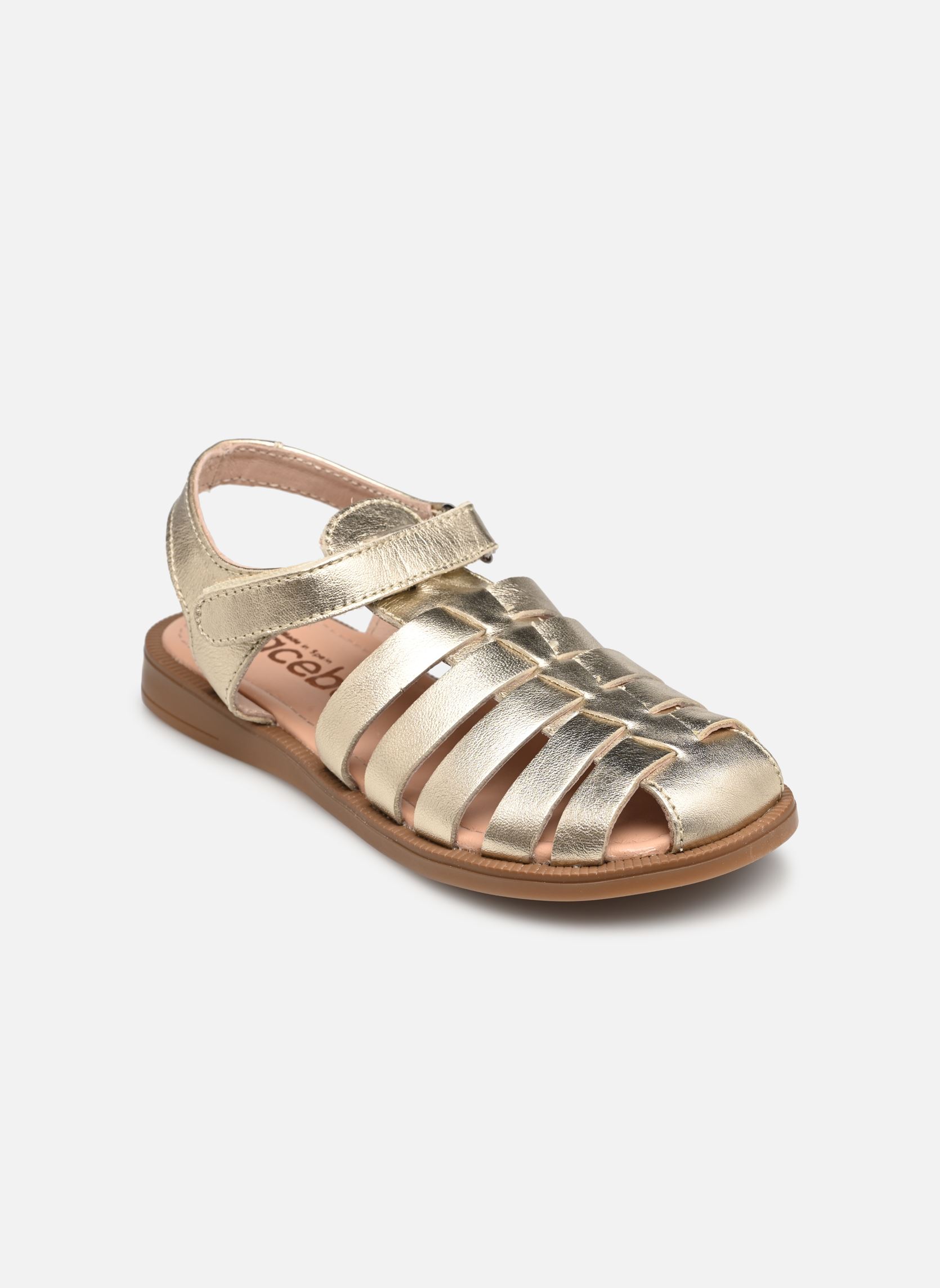 Sandalen 5726ET meisjes goud en brons Acebo's Sandalen 5726ET meisjes goud en brons PLATINO