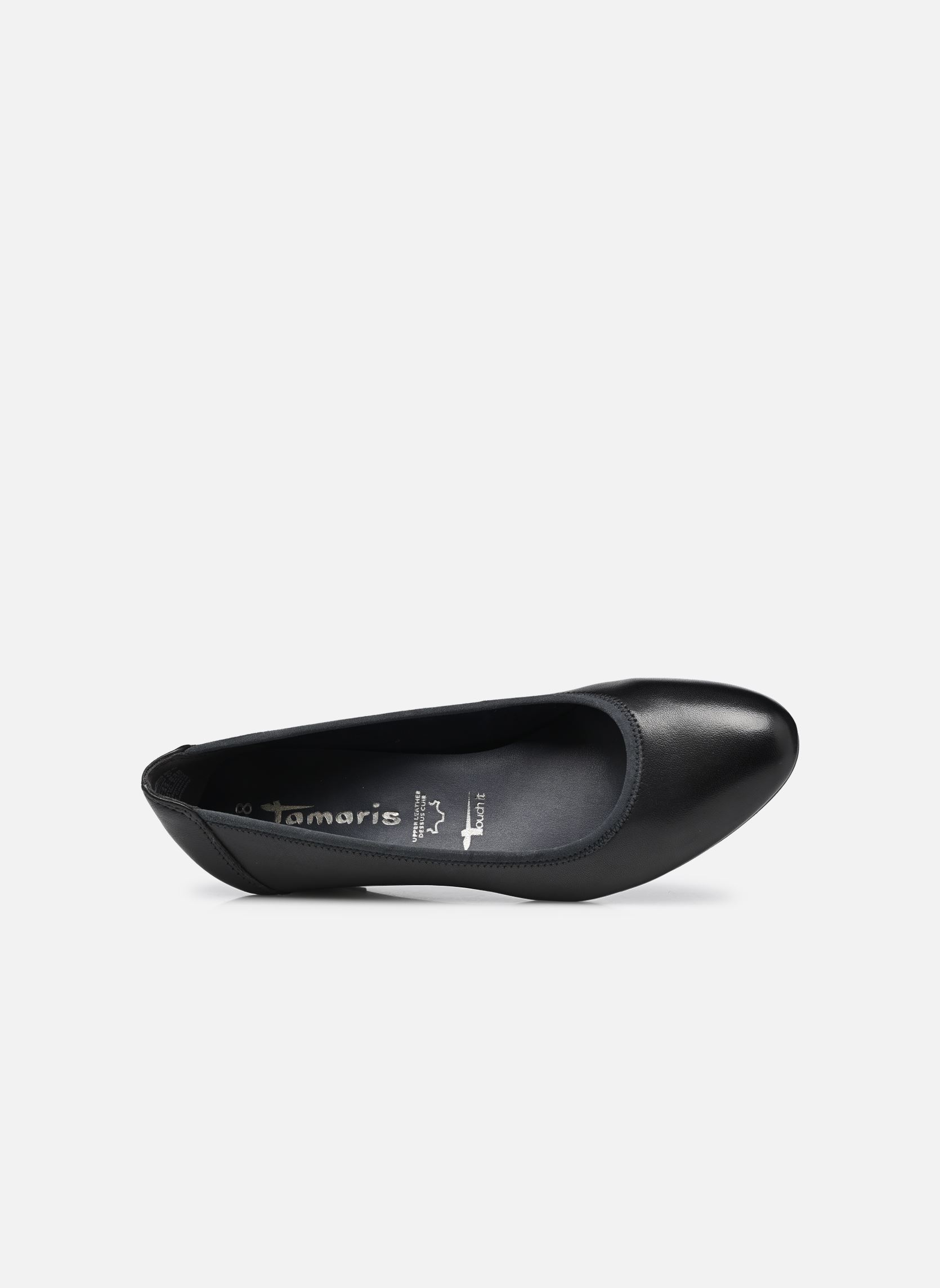 Klassische Ballerinas 22320-42 damen blau Tamaris Klassische Ballerinas 22320-42 damen blau Navy leather