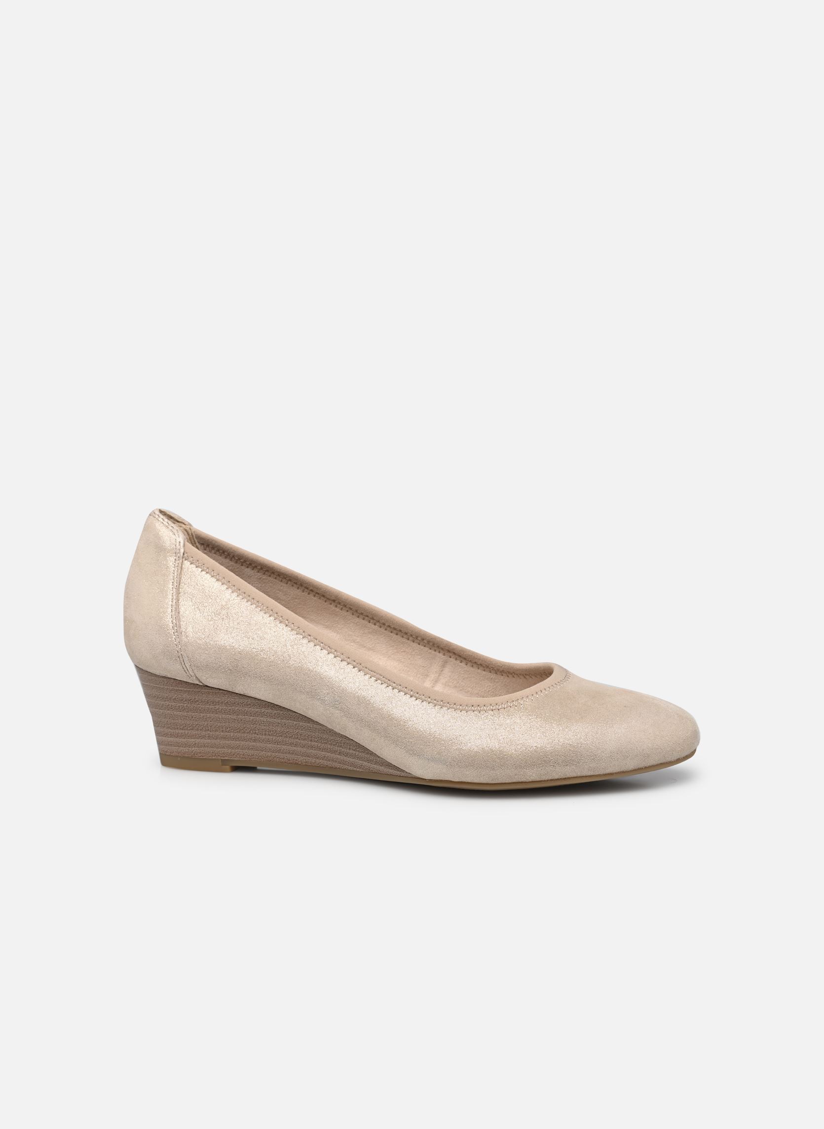 Ballerines classiques 22320-42 femme or et bronze Tamaris Ballerines classiques 22320-42 femme or et bronze Champagne