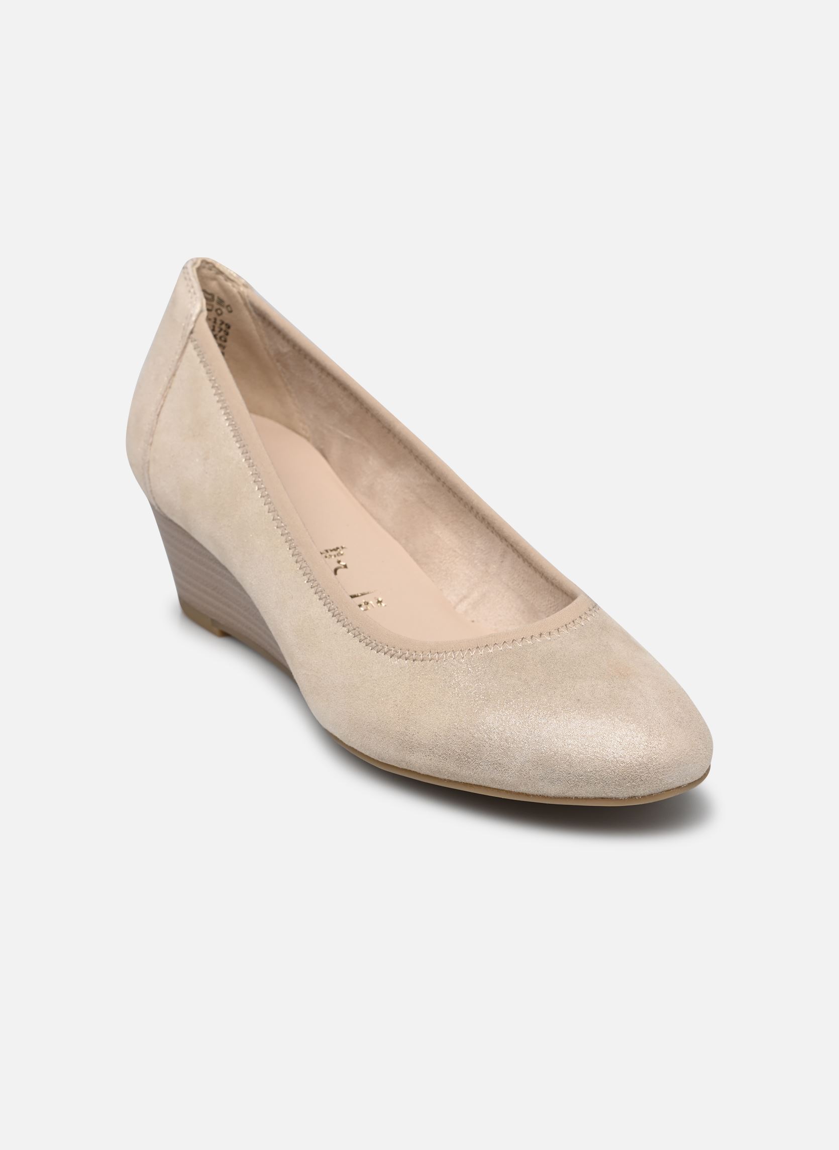 Ballerines classiques 22320-42 femme or et bronze Tamaris Ballerines classiques 22320-42 femme or et bronze Champagne