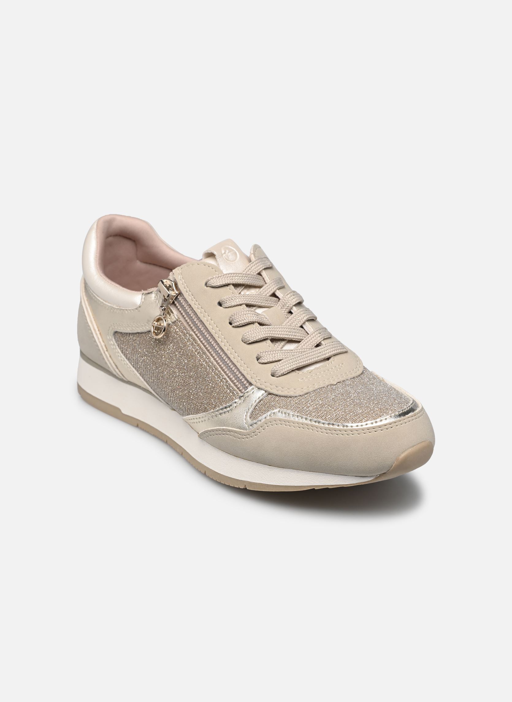 Baskets basses 23603-42 femme beige Tamaris Baskets basses 23603-42 femme beige IVORY COMB