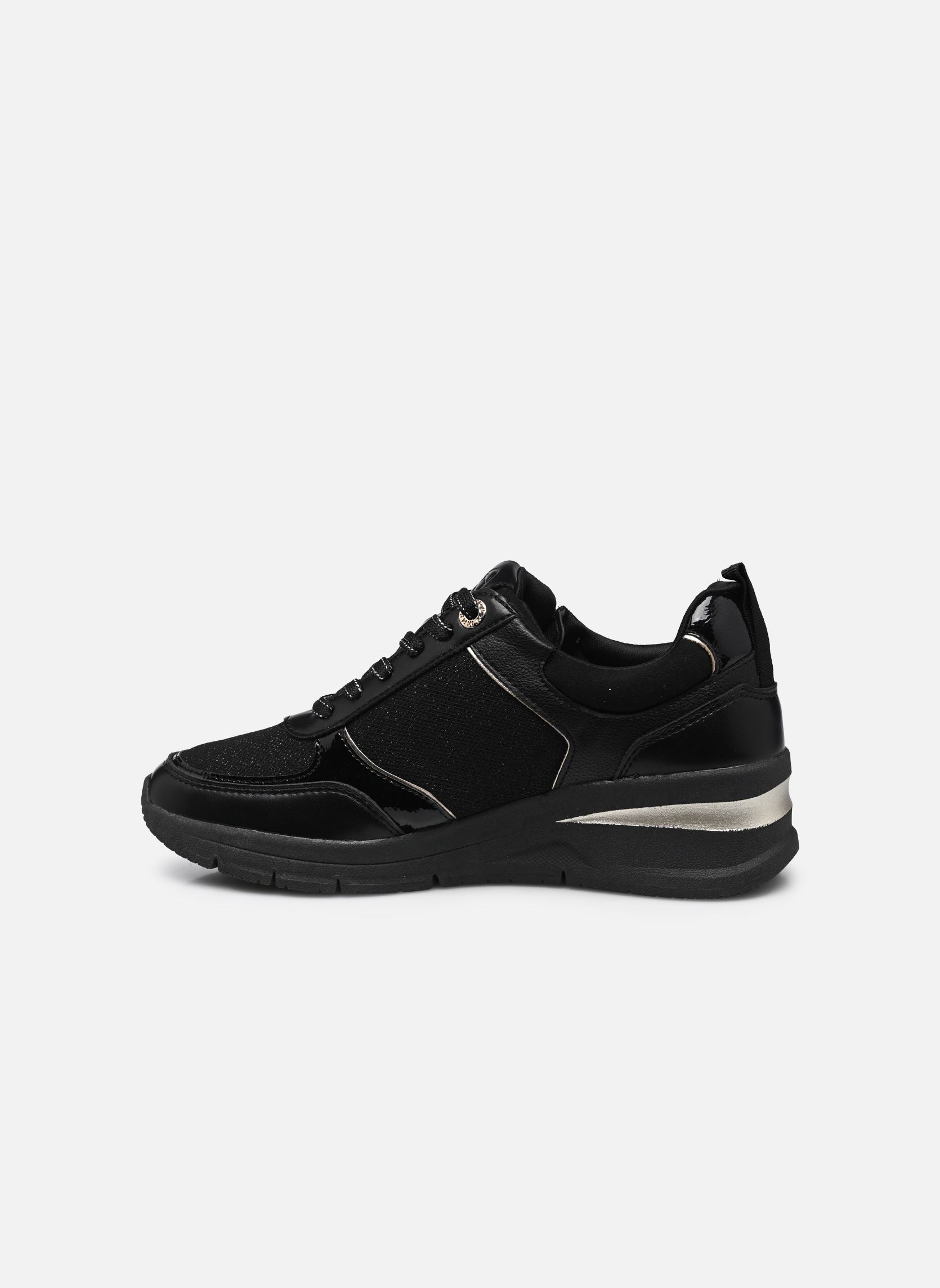 Baskets basses 23721-42 femme noir Tamaris Baskets basses 23721-42 femme noir Black/gold