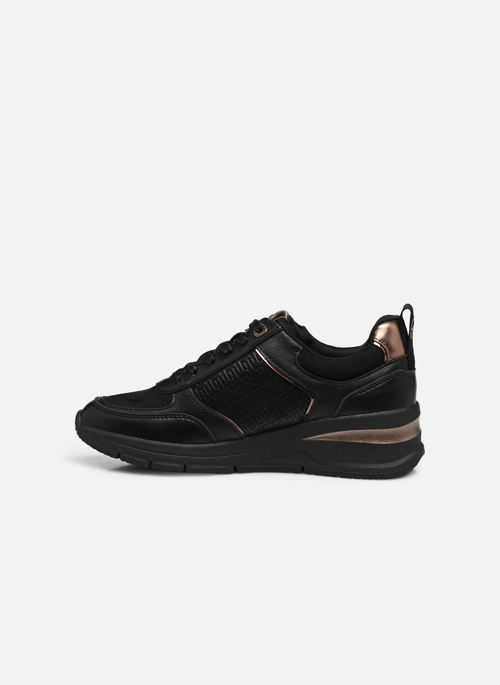 Niedrige Sneaker 23721-42 damen schwarz Tamaris Niedrige Sneaker 23721-42 damen schwarz Black/Copper