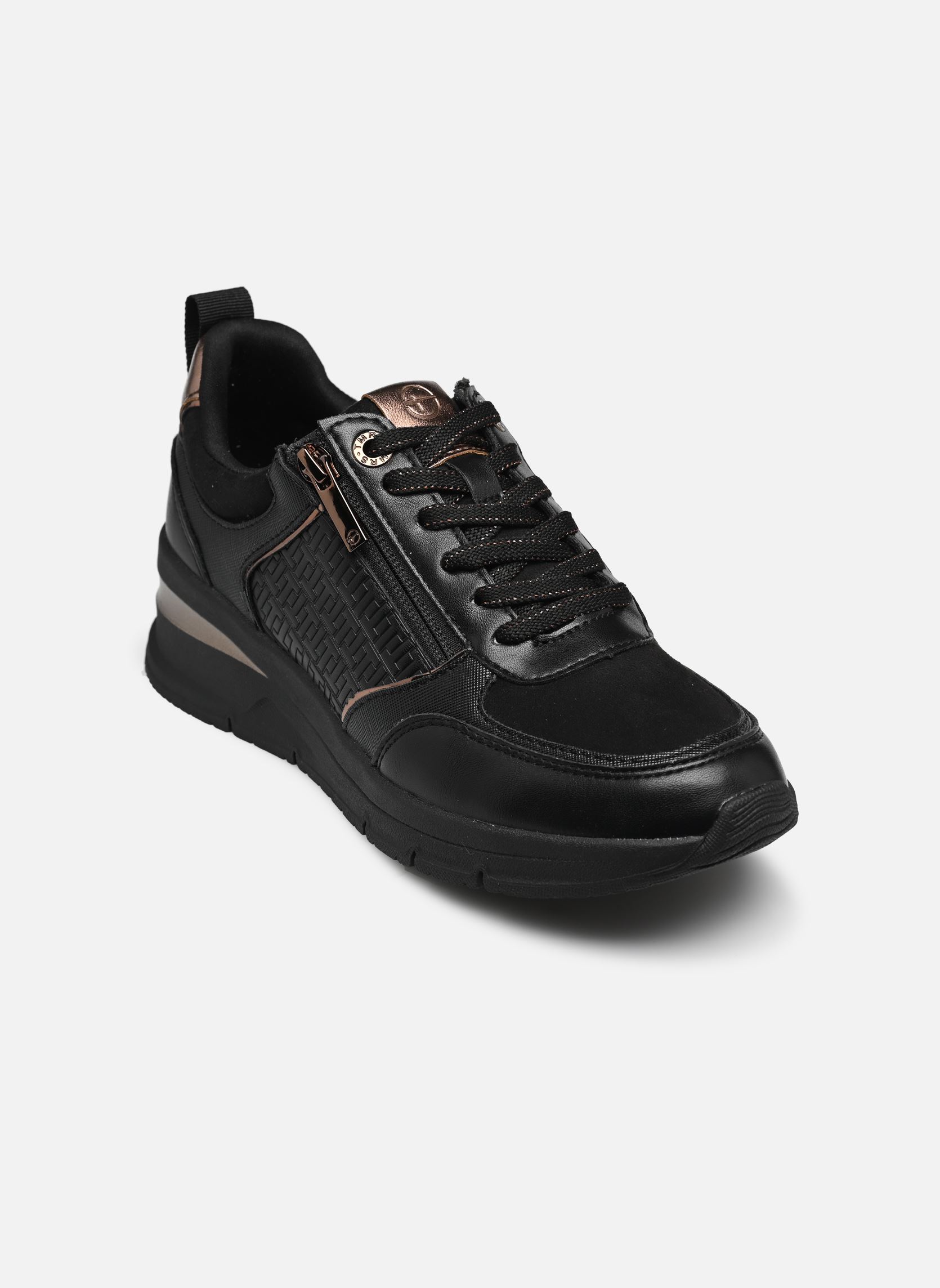 Tamaris Sneakers con zeppa 23721-42 donna nero online Sarenza Italia