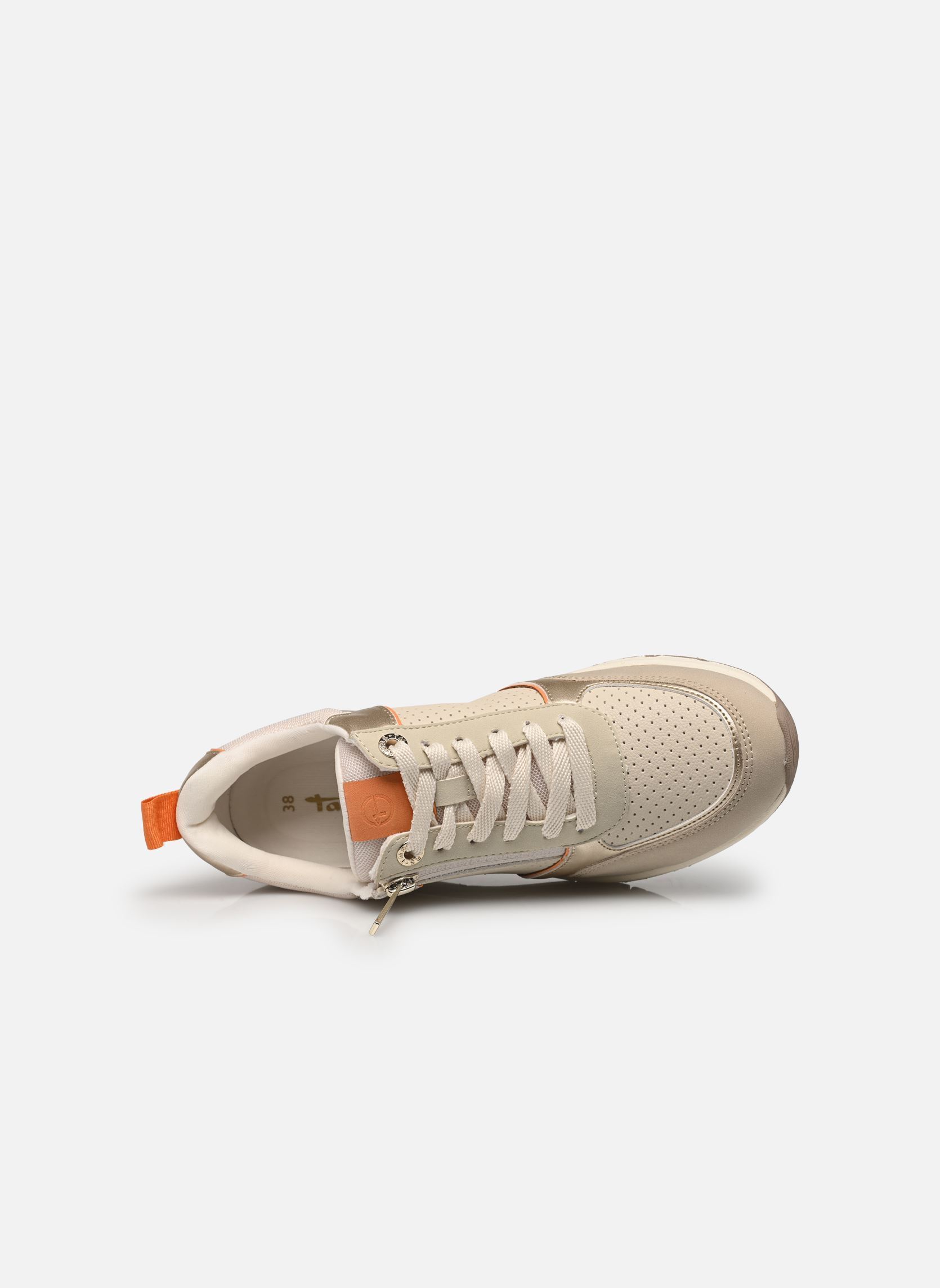 Lage sneakers 23721-42 dames oranje Tamaris Lage sneakers 23721-42 dames oranje ORANGE COMB