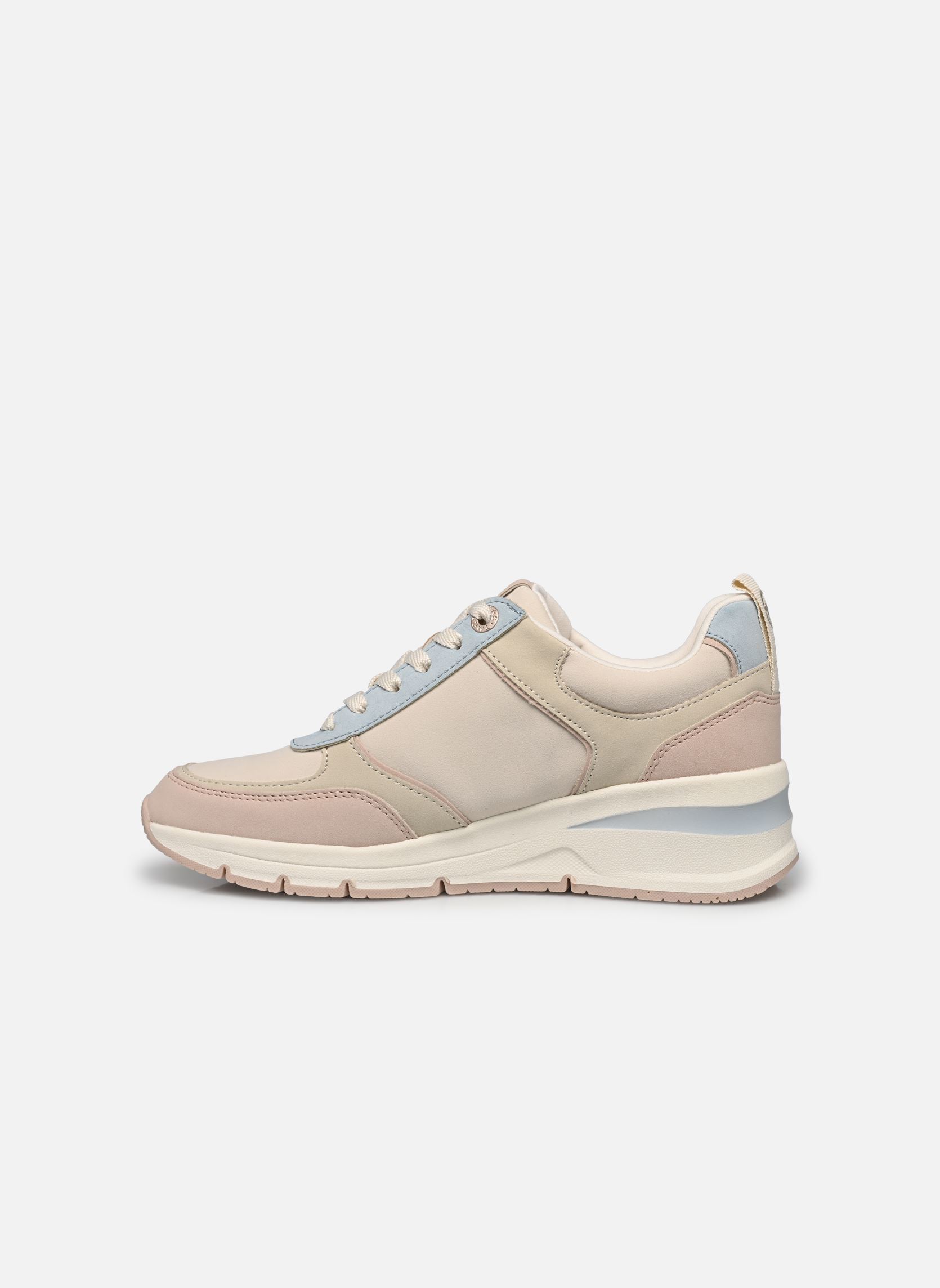 Niedrige Sneaker 23721-42 damen mehrfarbig Tamaris Niedrige Sneaker 23721-42 damen mehrfarbig LT. BLUE COMB