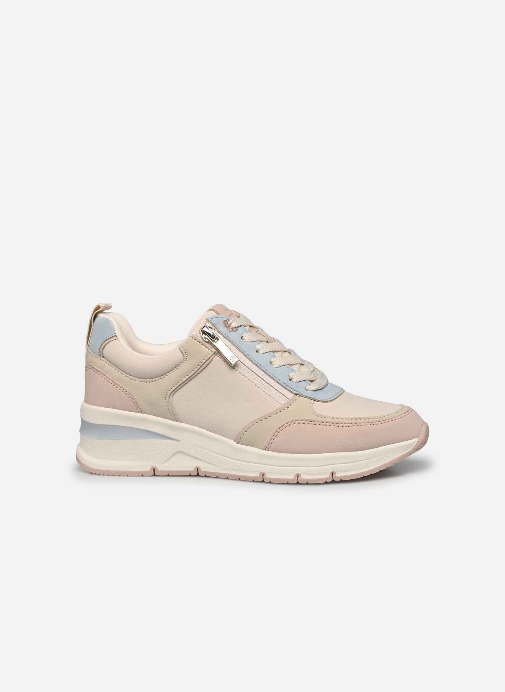 Niedrige Sneaker 23721-42 damen mehrfarbig Tamaris Niedrige Sneaker 23721-42 damen mehrfarbig LT. BLUE COMB