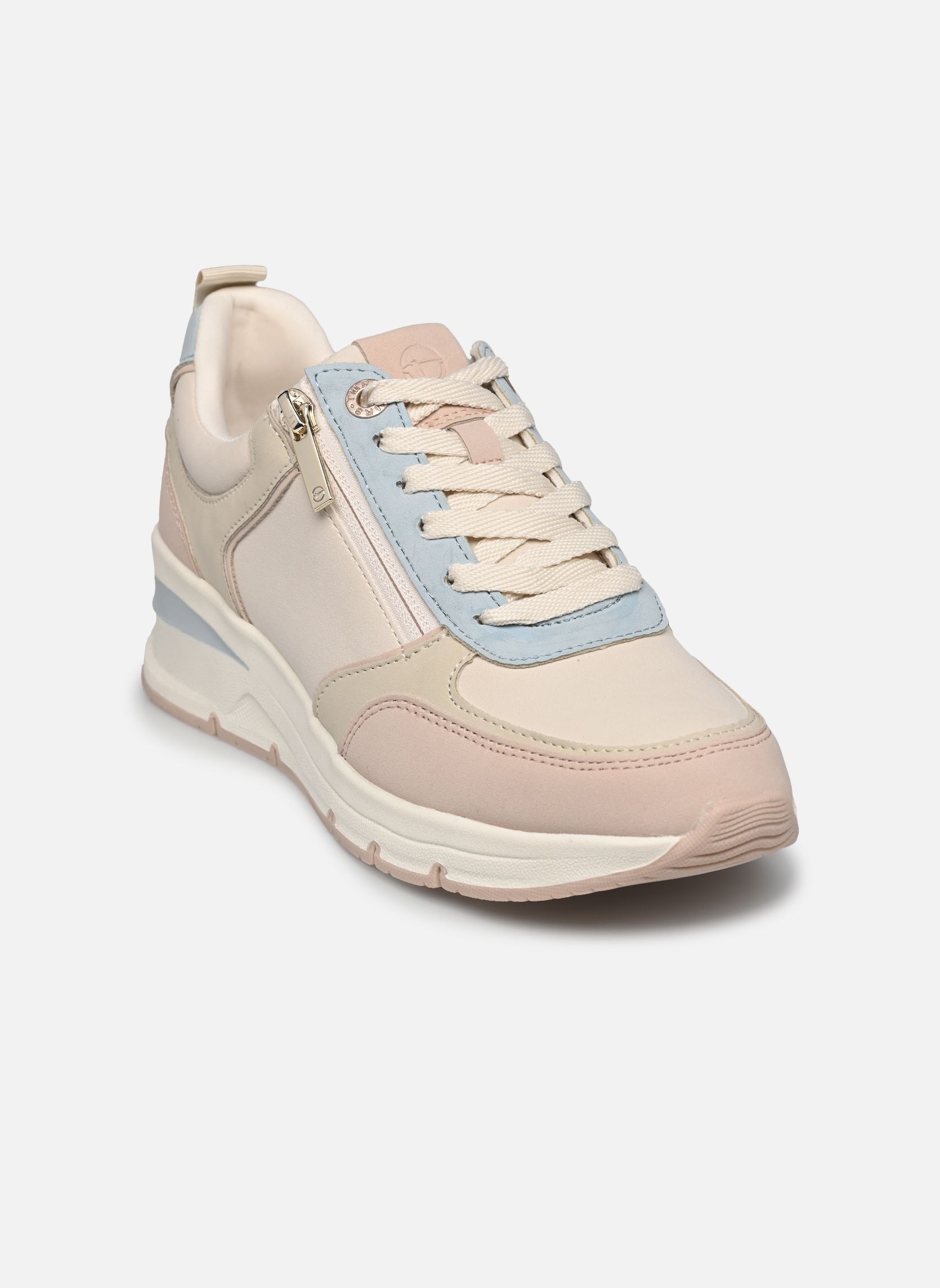 Niedrige Sneaker 23721-42 damen mehrfarbig Tamaris Niedrige Sneaker 23721-42 damen mehrfarbig LT. BLUE COMB