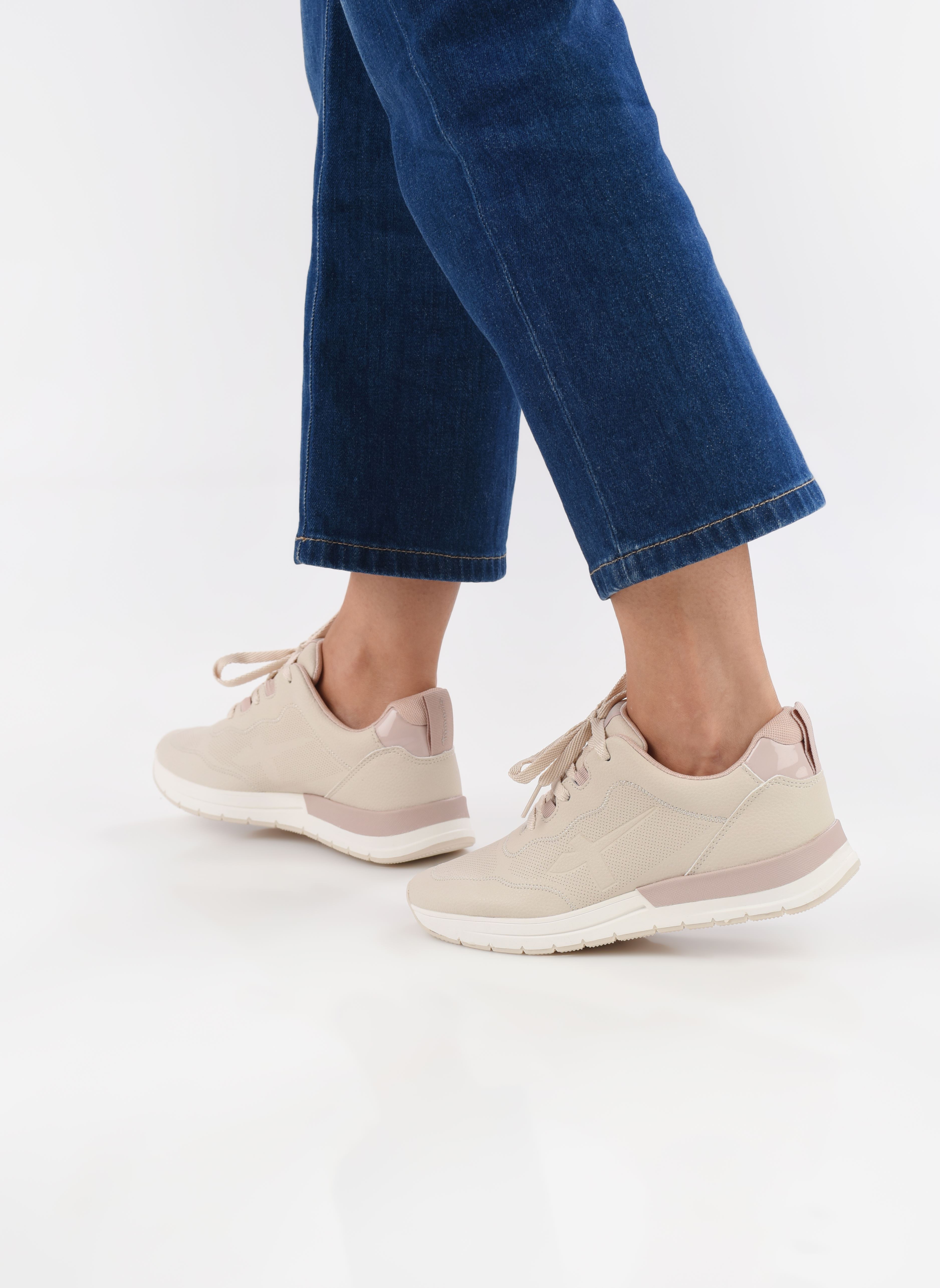 Niedrige Sneaker 23747-42 damen beige Tamaris Niedrige Sneaker 23747-42 damen beige IVORY