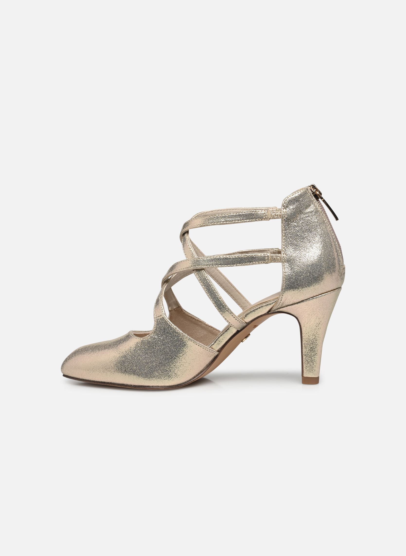Escarpins à brides 24423-42 femme or et bronze Tamaris Escarpins à brides 24423-42 femme or et bronze LIGHT GOLD