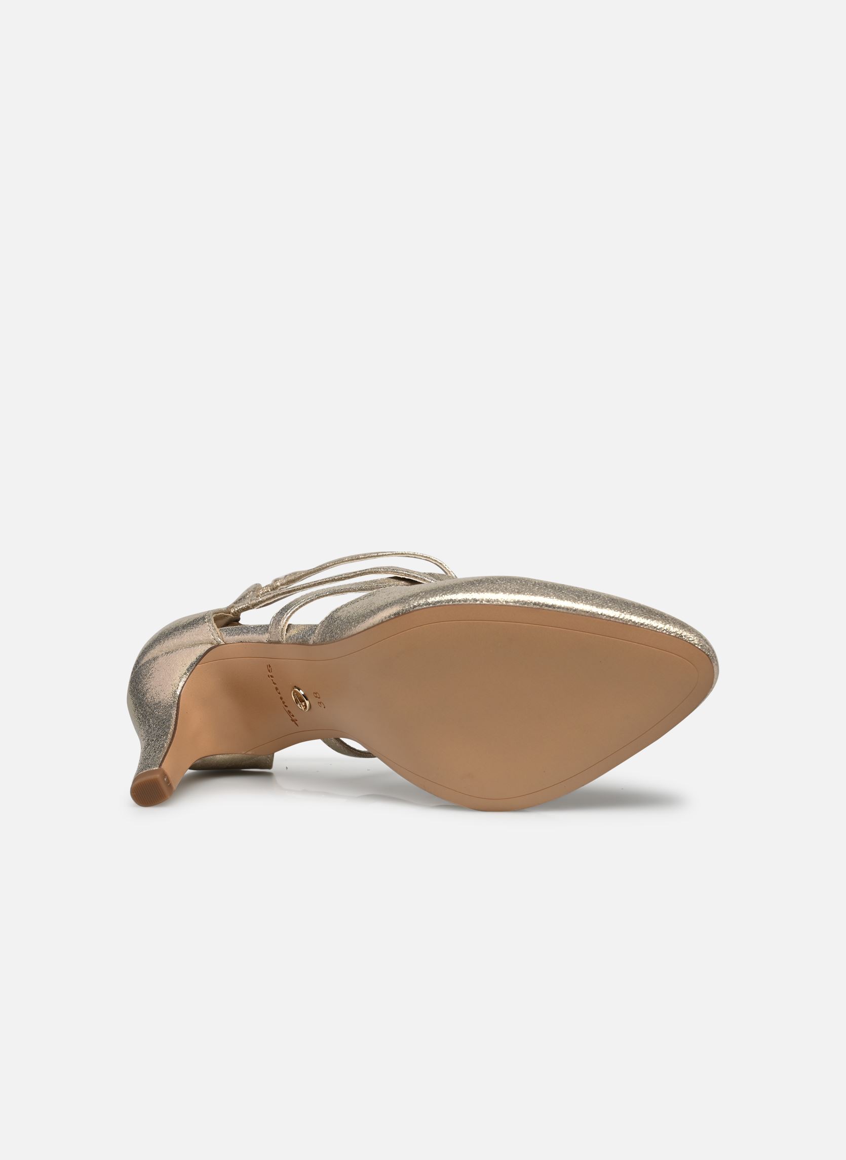 Escarpins à brides 24423-42 femme or et bronze Tamaris Escarpins à brides 24423-42 femme or et bronze LIGHT GOLD