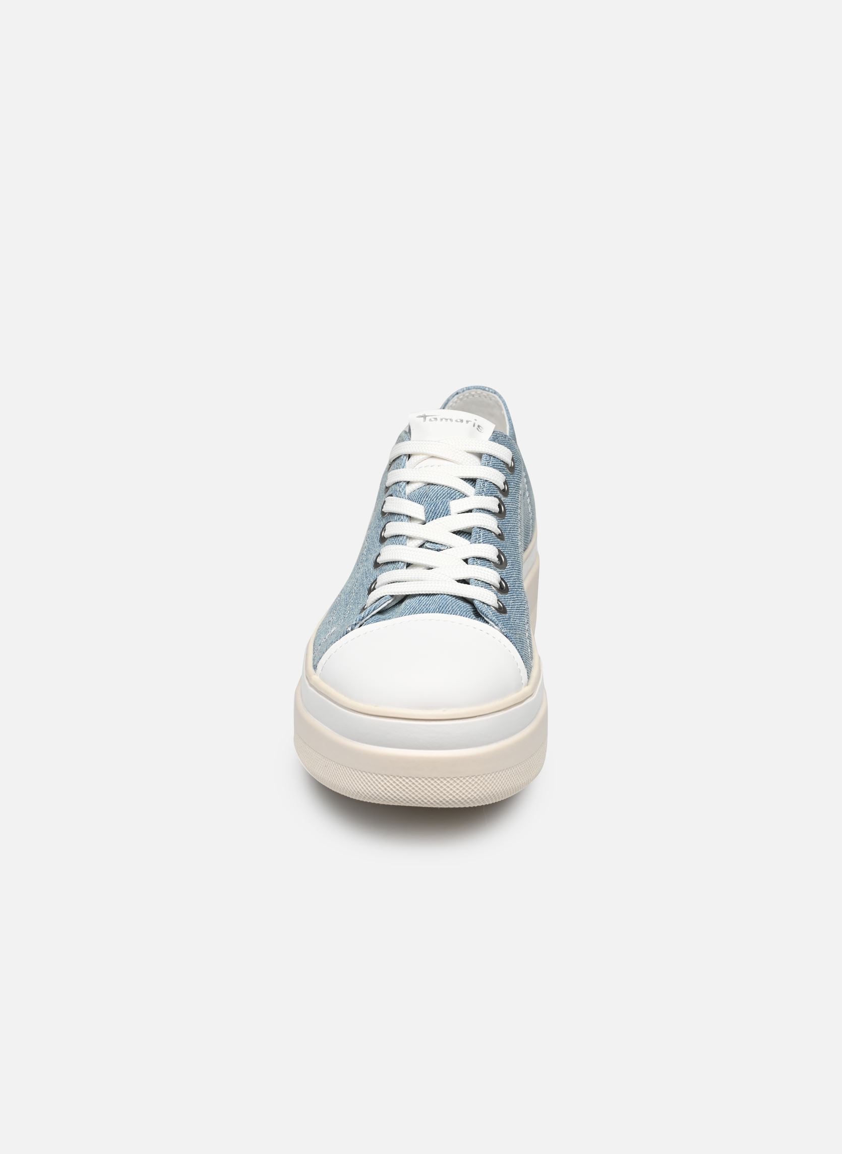 Baskets basses 23723-42 femme bleu Tamaris Baskets basses 23723-42 femme bleu DENIM