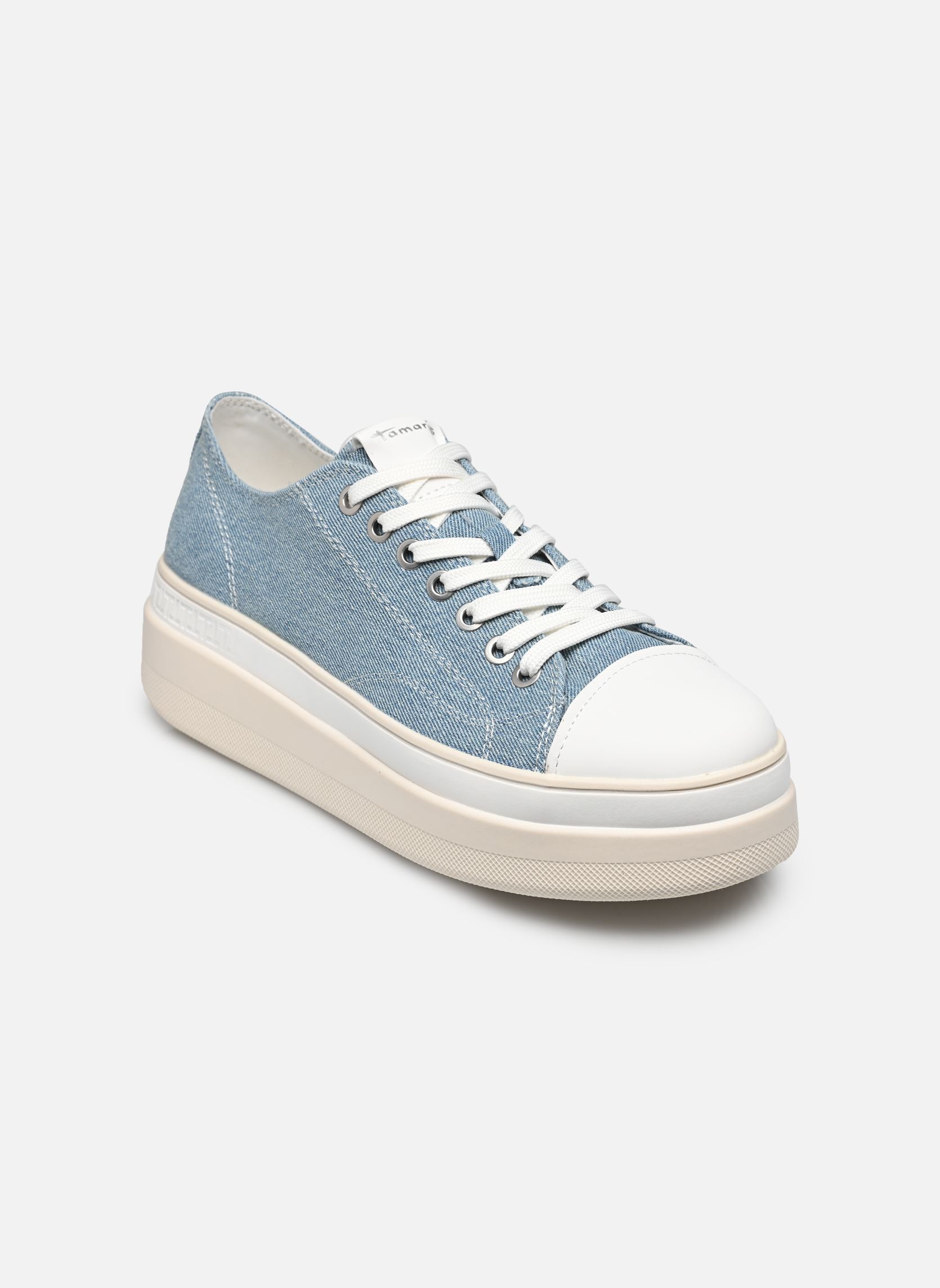 Baskets basses 23723-42 femme bleu Tamaris Baskets basses 23723-42 femme bleu DENIM
