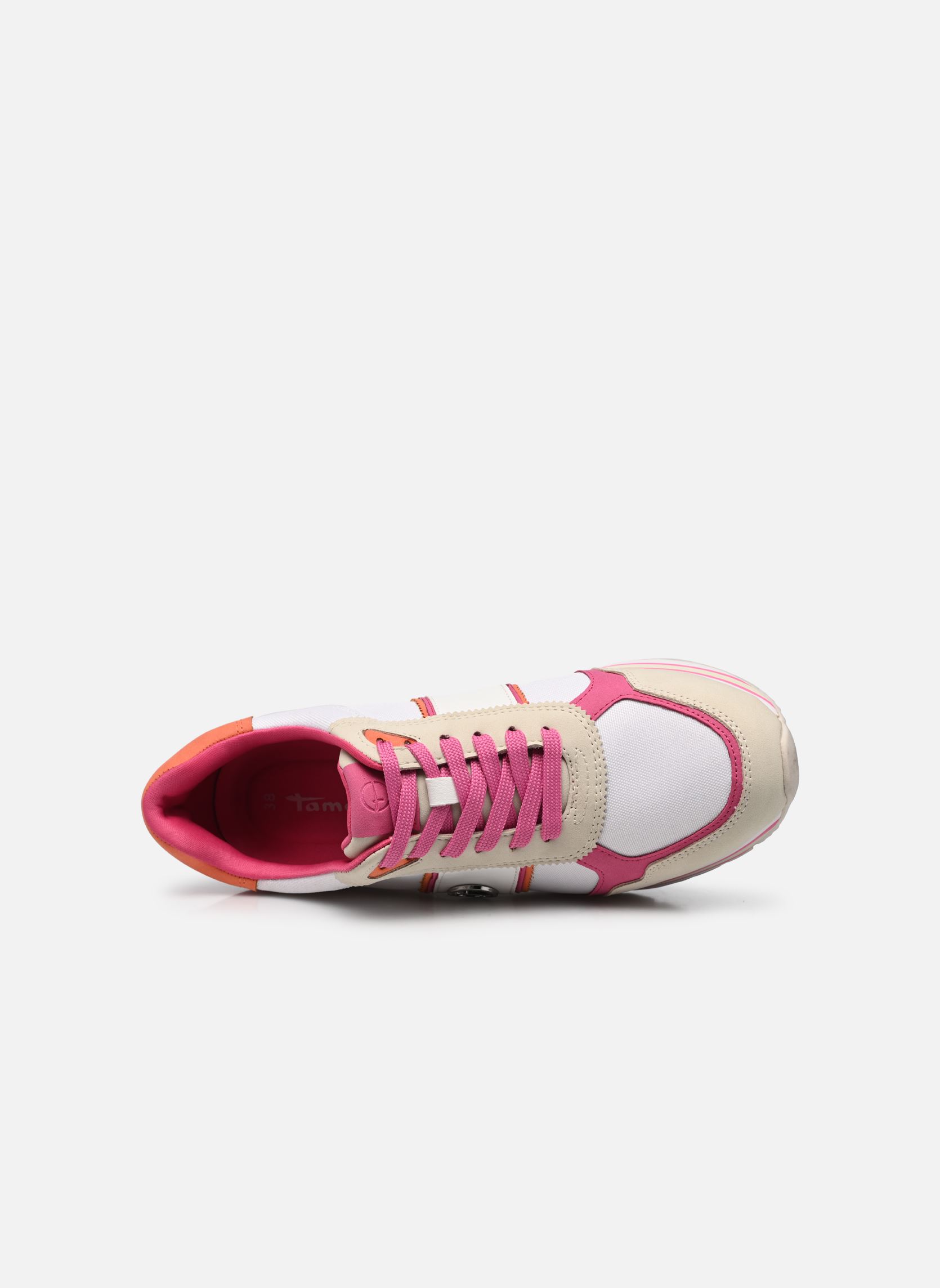 Baskets compensées 23727-42 femme multicolore Tamaris Baskets compensées 23727-42 femme multicolore FUXIA COMB