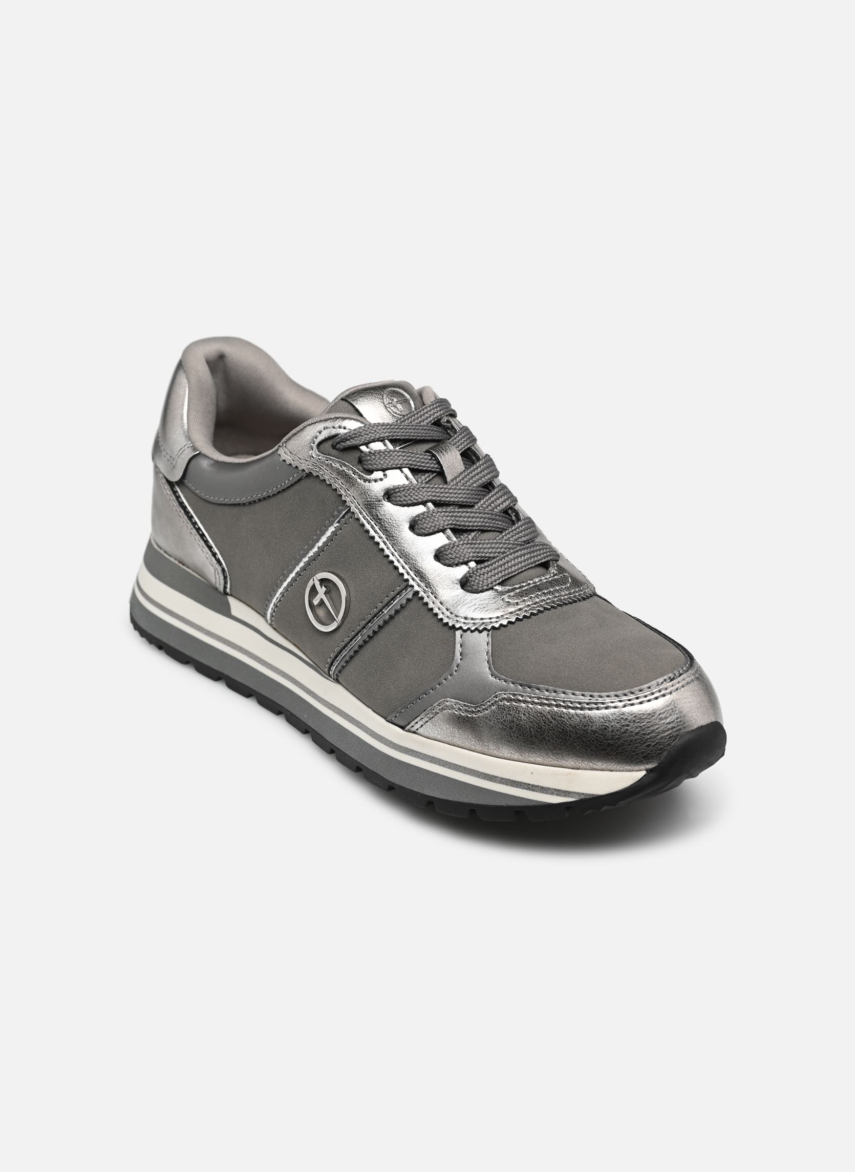 Plateau-Sneaker 23727-42 damen grau Tamaris Plateau-Sneaker 23727-42 damen grau GREY COMB