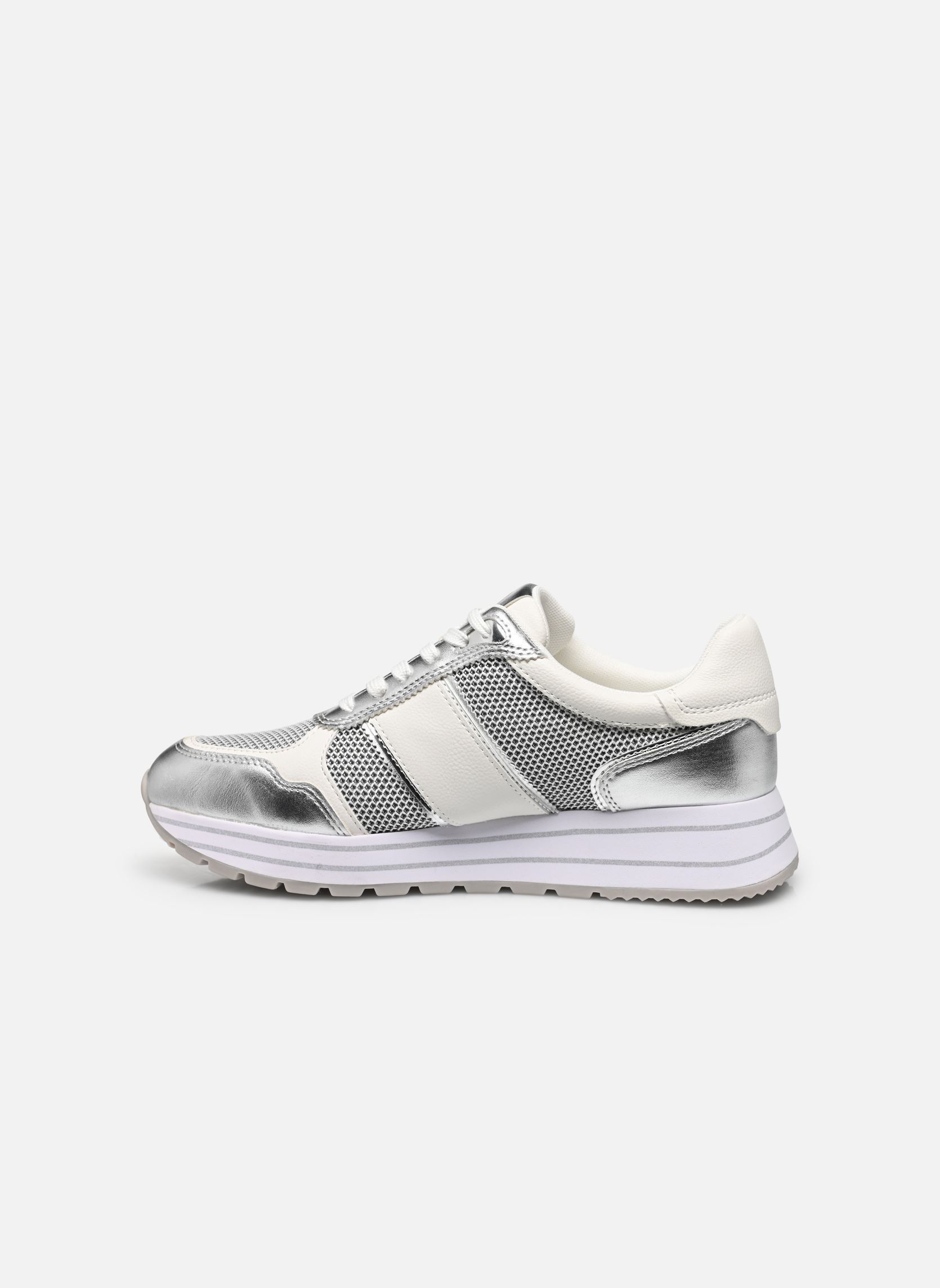 Baskets compensées 23727-42 femme argent Tamaris Baskets compensées 23727-42 femme argent SILVER COMB