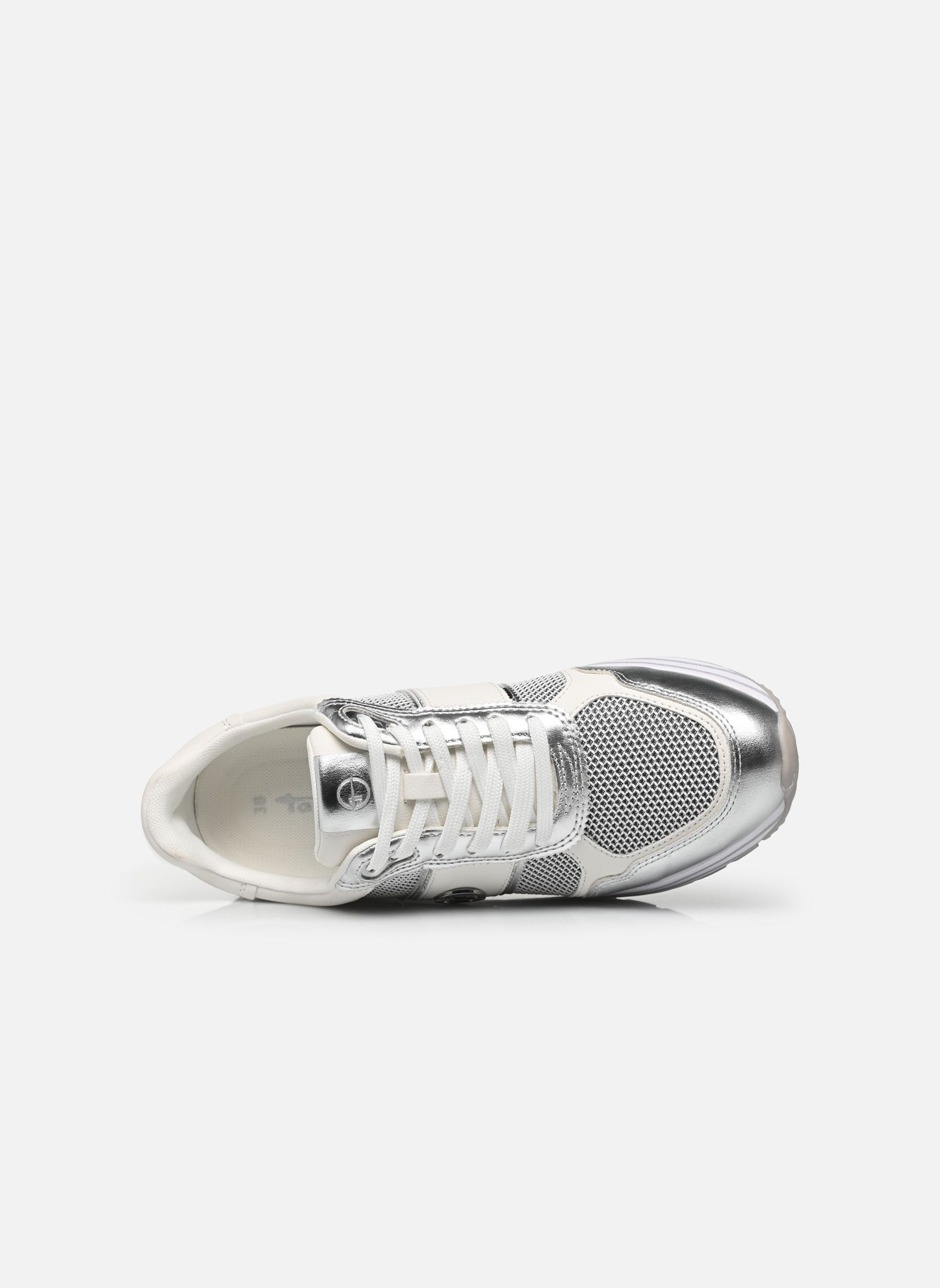 Baskets compensées 23727-42 femme argent Tamaris Baskets compensées 23727-42 femme argent SILVER COMB