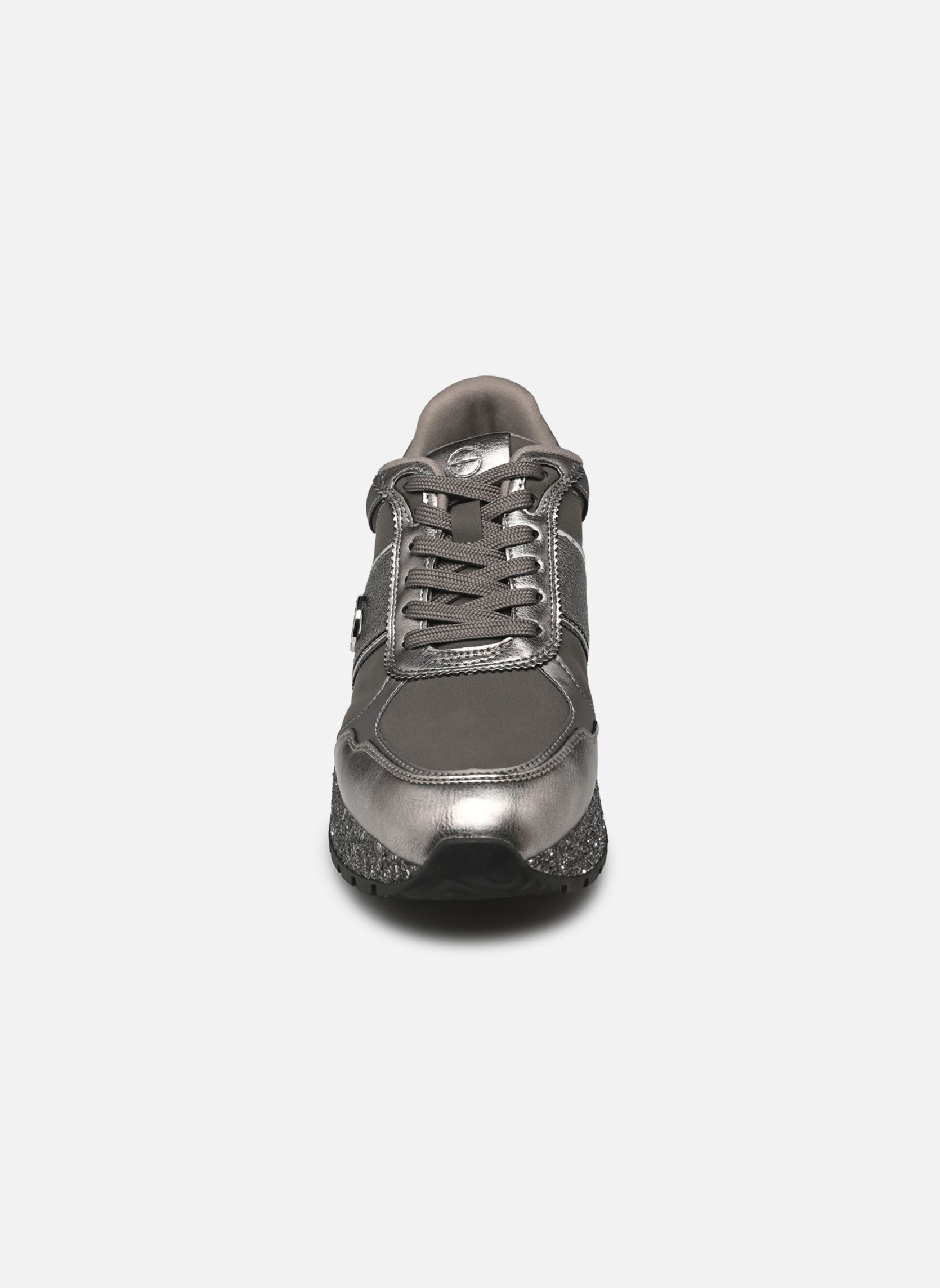 Baskets compensées 23727-42 femme argent Tamaris Baskets compensées 23727-42 femme argent SILVER GLAM
