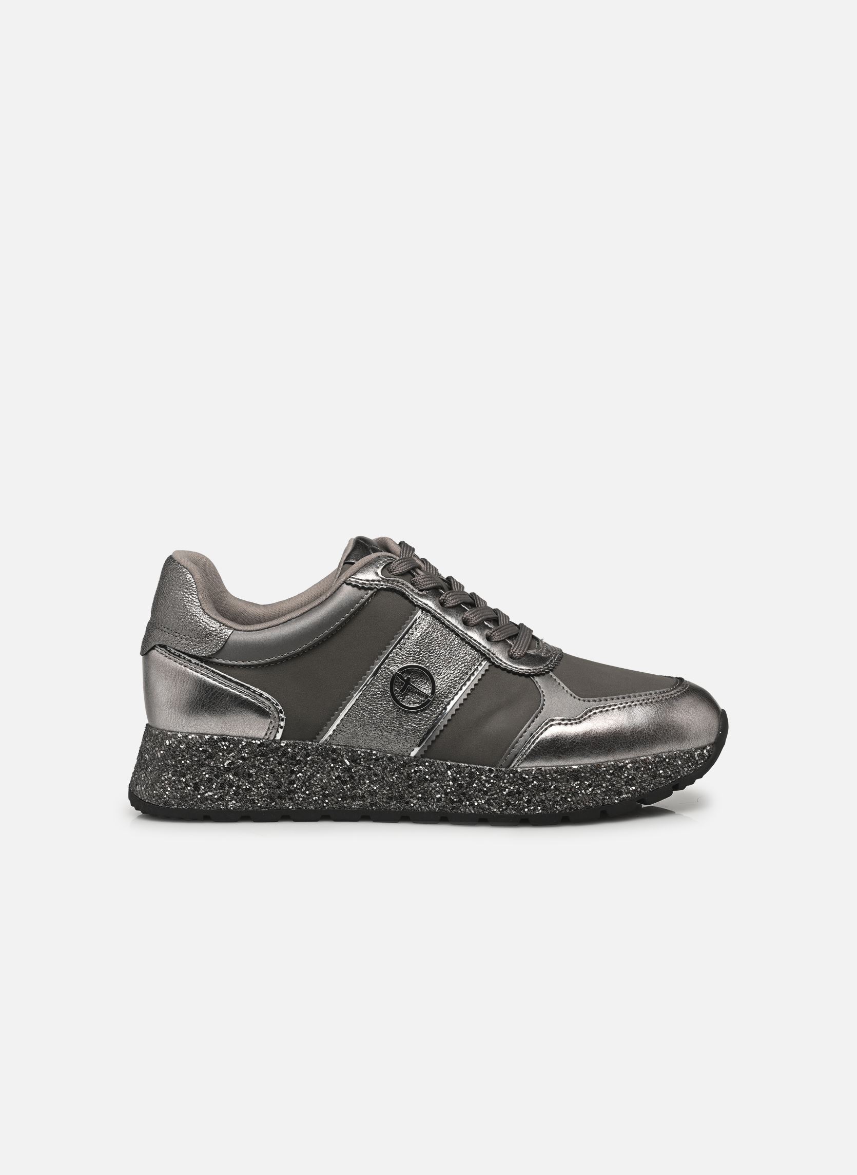 Baskets compensées 23727-42 femme argent Tamaris Baskets compensées 23727-42 femme argent SILVER GLAM