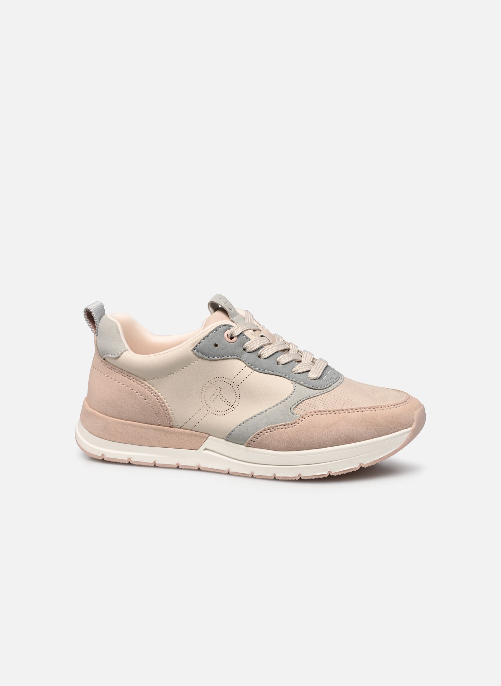 Baskets basses 23733-42 femme beige Tamaris Baskets basses 23733-42 femme beige IVORY COMB
