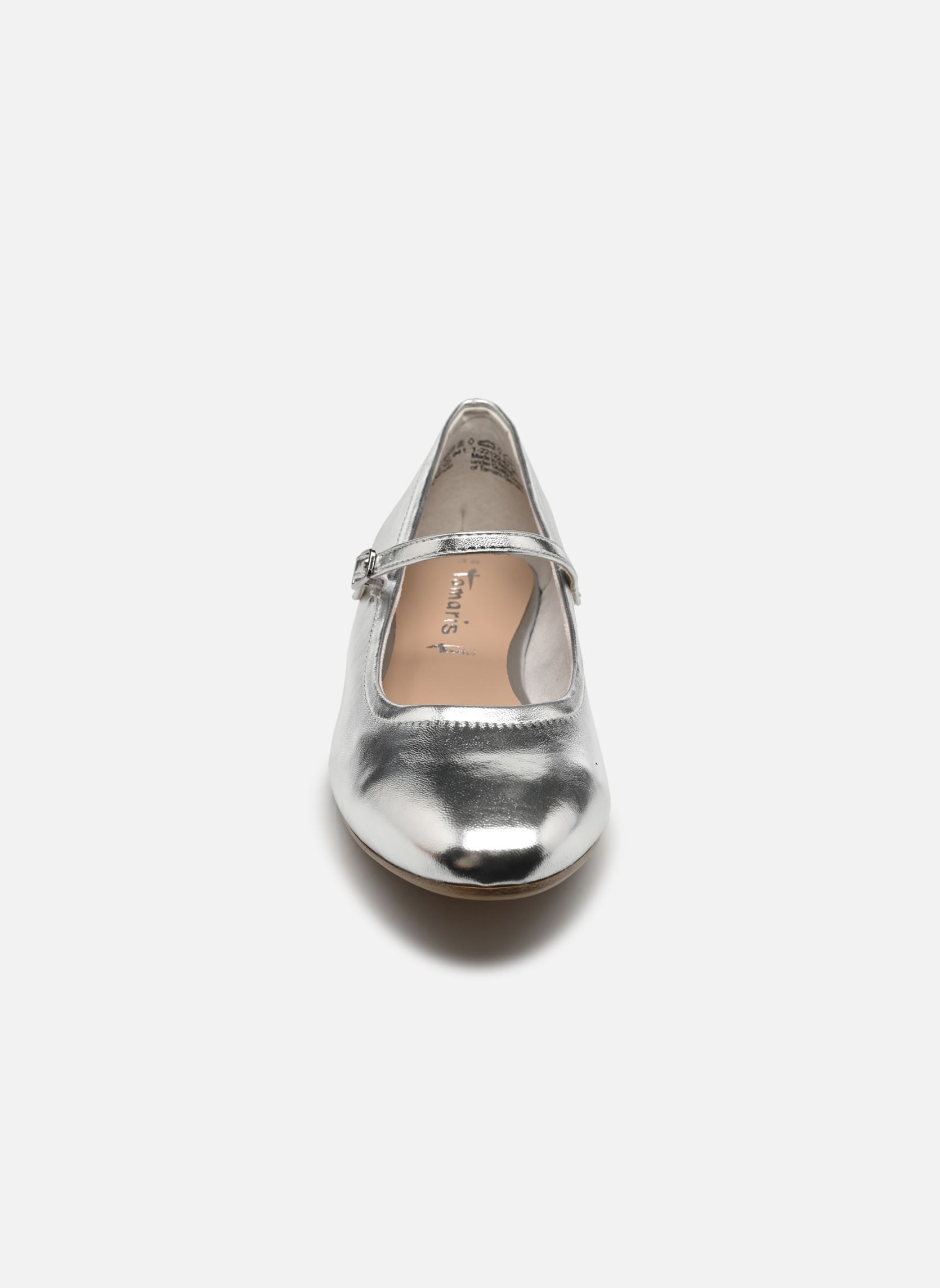 Mary Janes 22122-42 dames zilver Tamaris Mary Janes 22122-42 dames zilver Silver