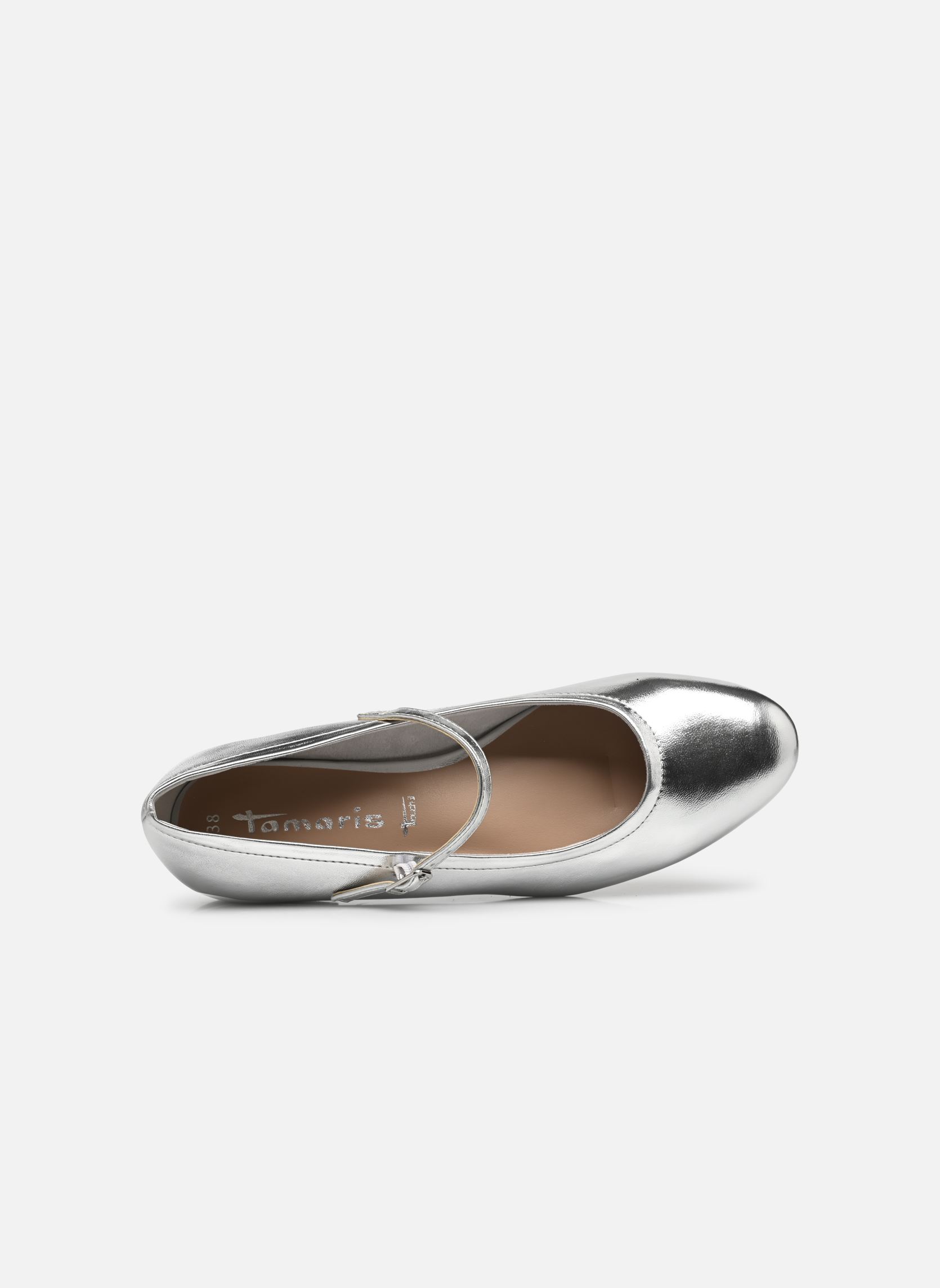 Mary Janes 22122-42 dames zilver Tamaris Mary Janes 22122-42 dames zilver Silver