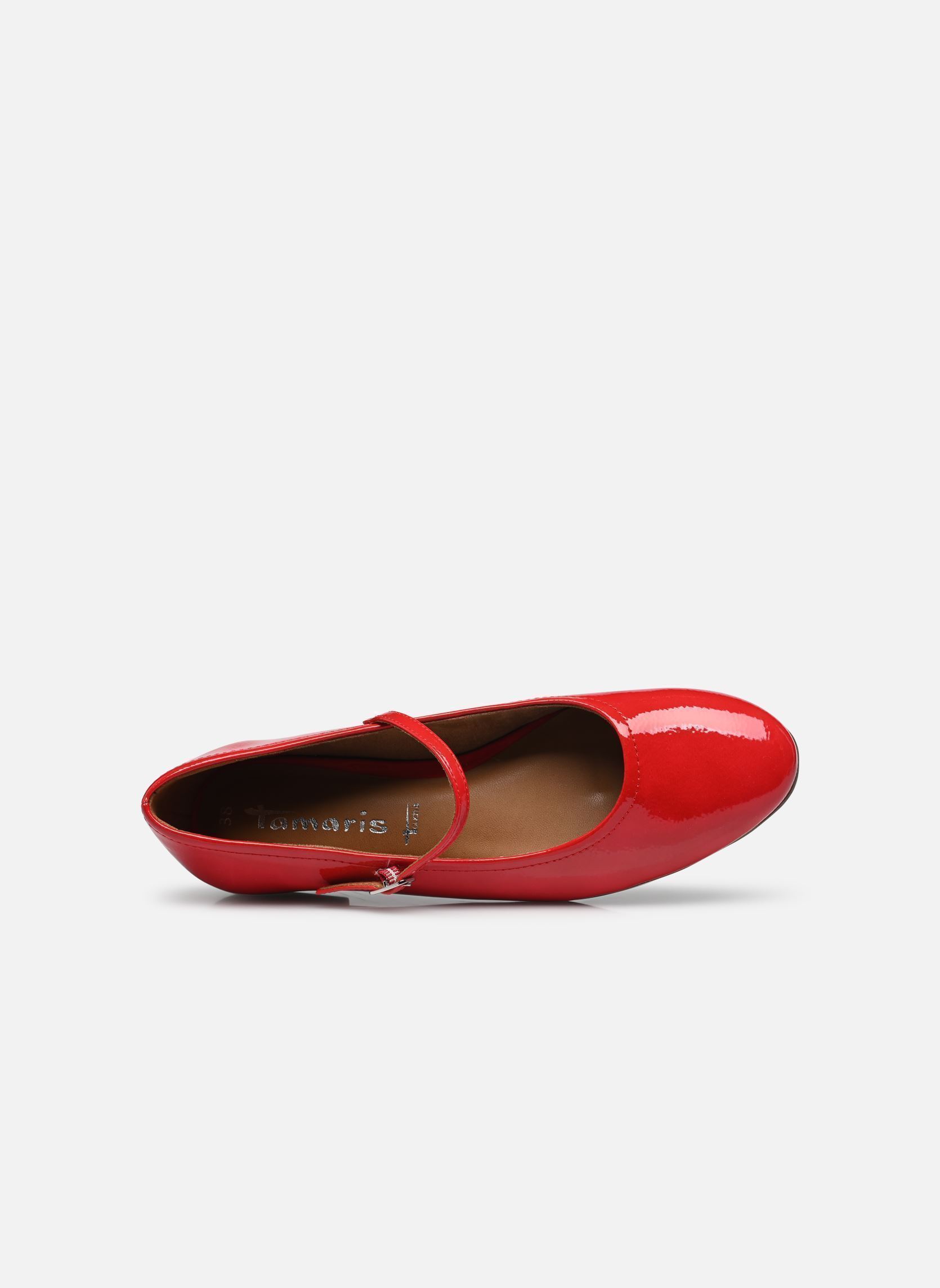 Babies 22122-42 femme rouge Tamaris Babies 22122-42 femme rouge RED PATENT