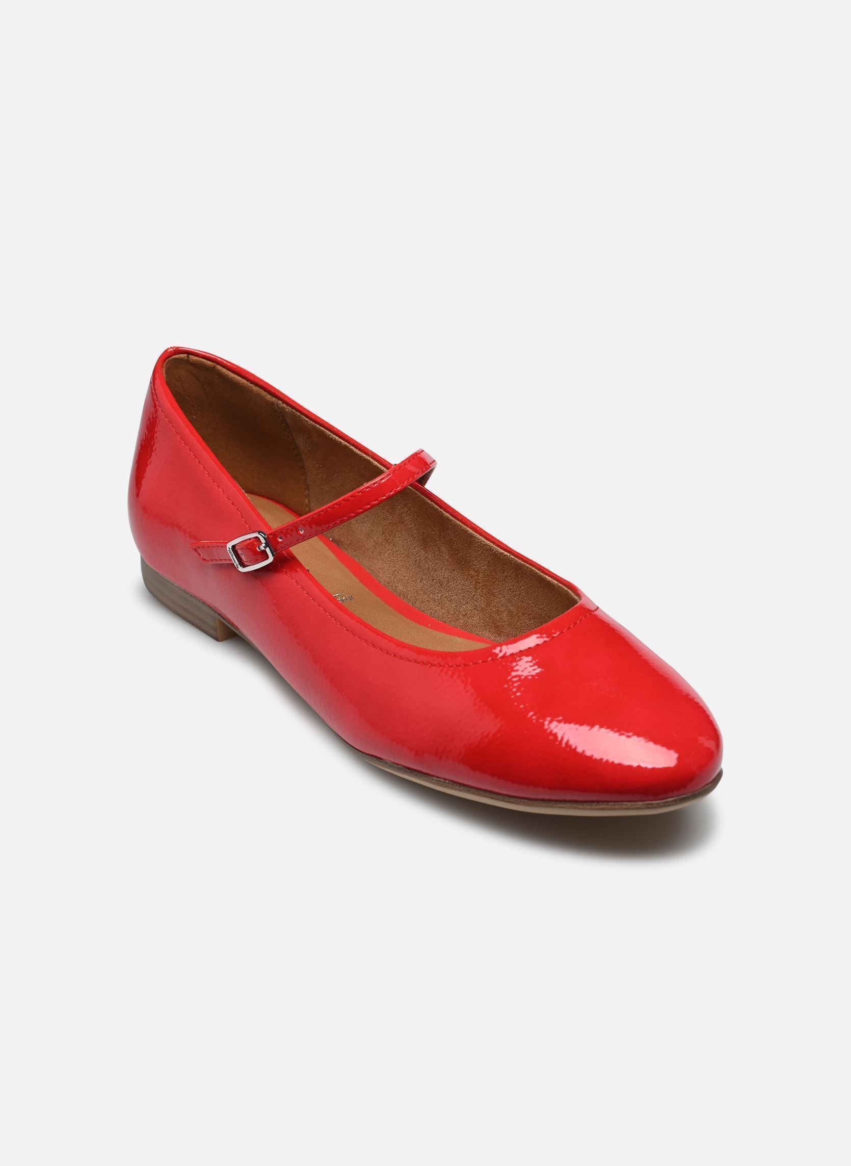 Babies 22122-42 femme rouge Tamaris Babies 22122-42 femme rouge RED PATENT
