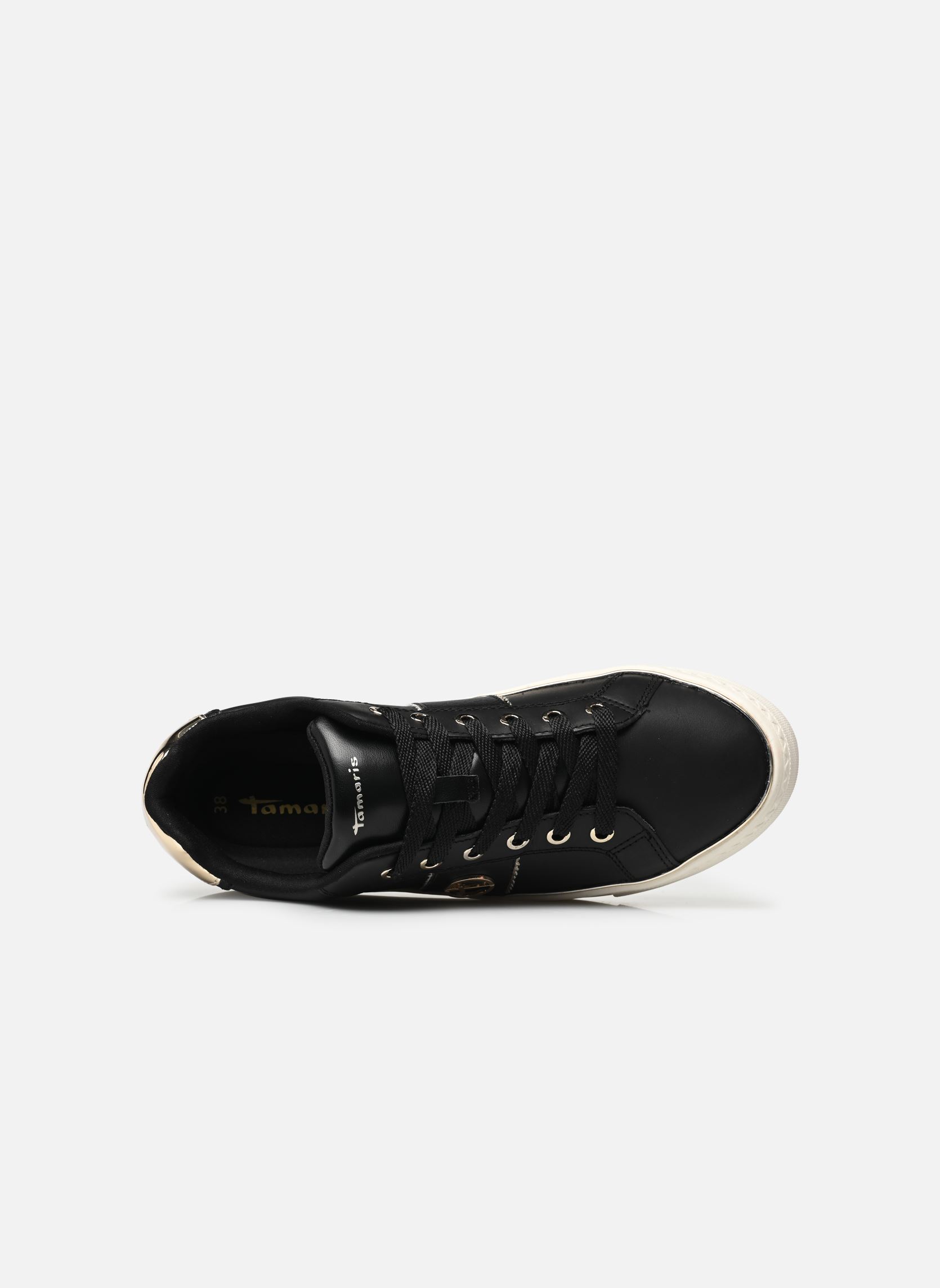 Baskets basses 23724-42 femme noir Tamaris Baskets basses 23724-42 femme noir BLACK