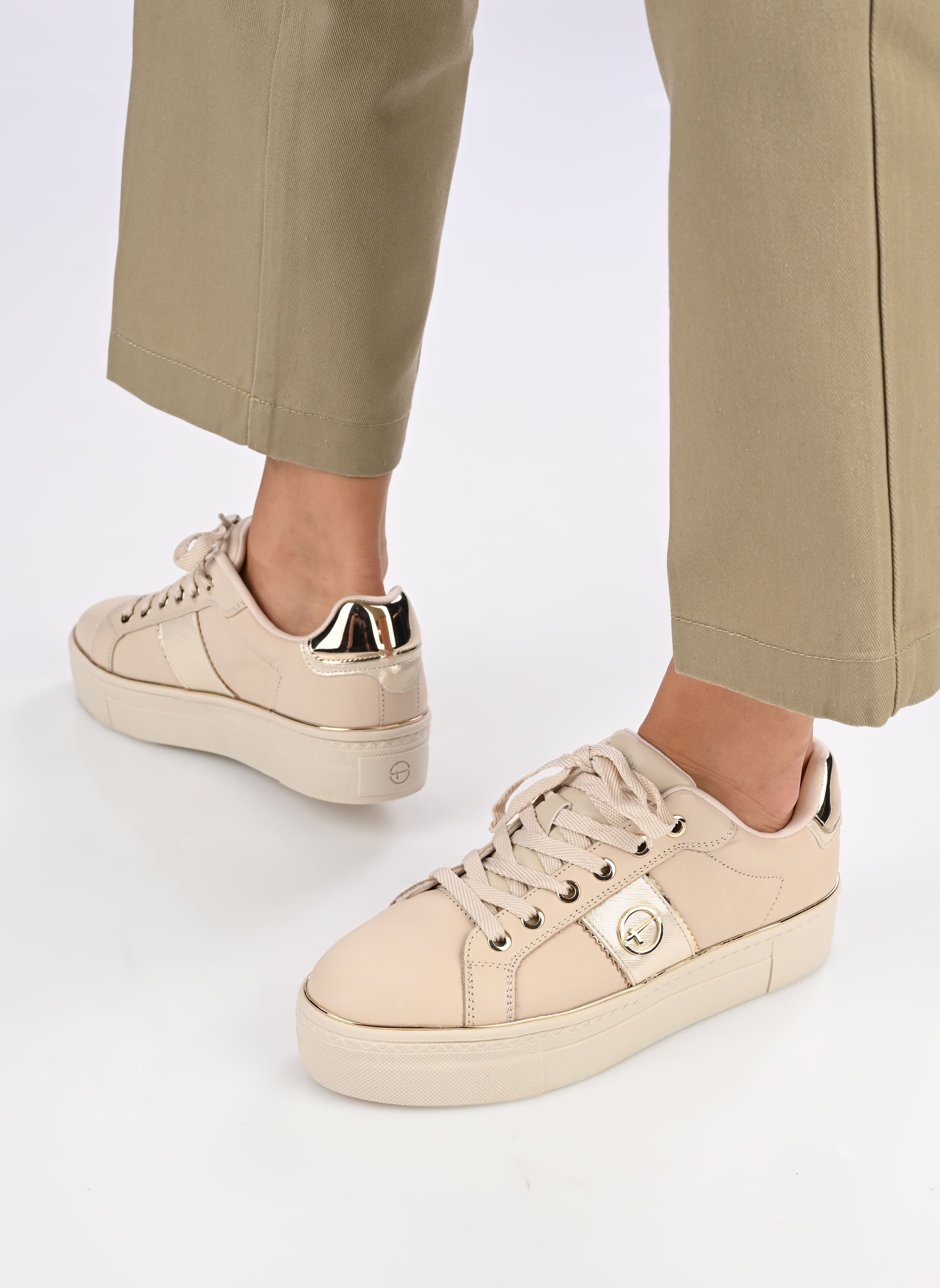 Niedrige Sneaker 23724-42 damen beige Tamaris Niedrige Sneaker 23724-42 damen beige IVORY