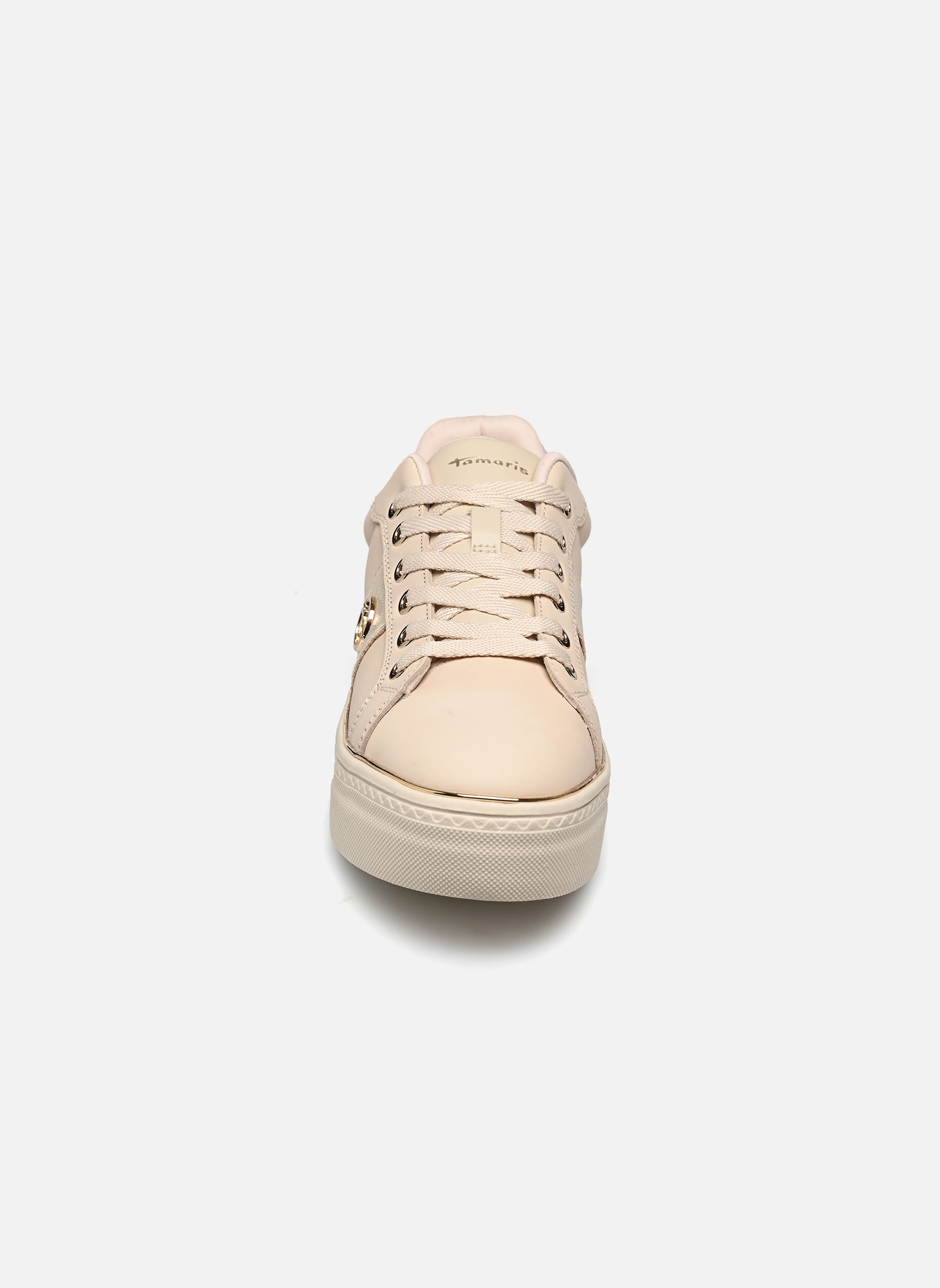 Niedrige Sneaker 23724-42 damen beige Tamaris Niedrige Sneaker 23724-42 damen beige IVORY