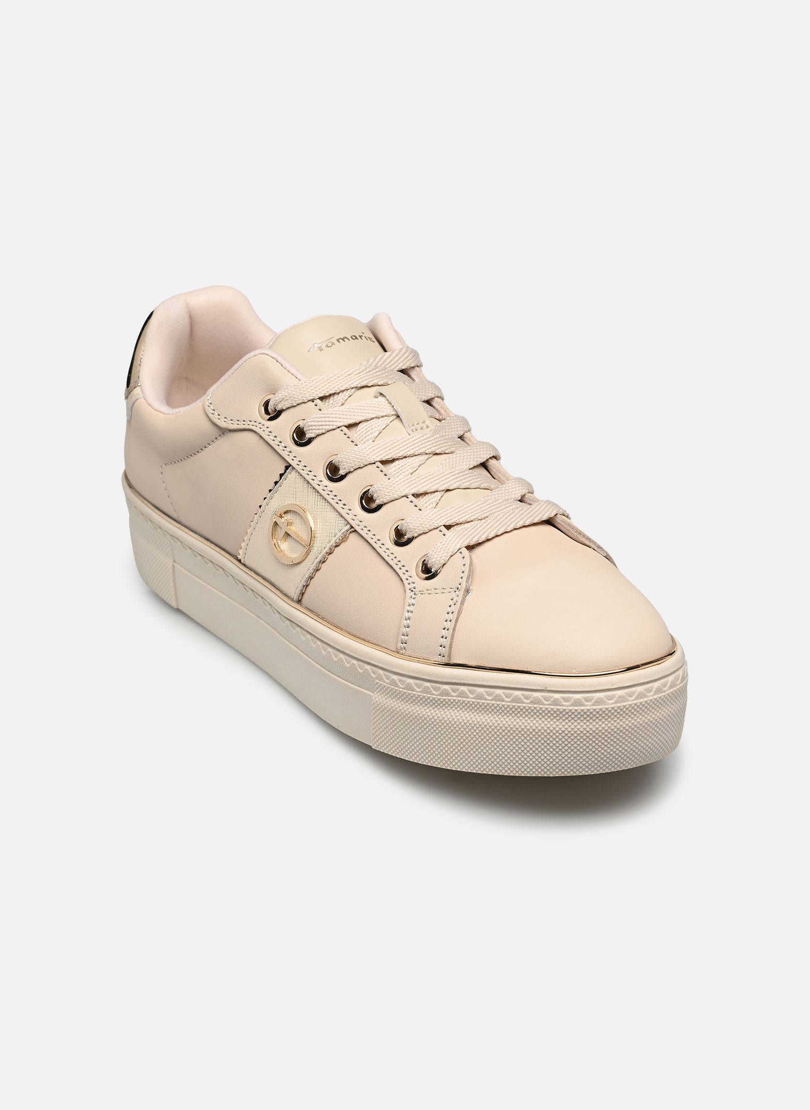 Niedrige Sneaker 23724-42 damen beige Tamaris Niedrige Sneaker 23724-42 damen beige IVORY