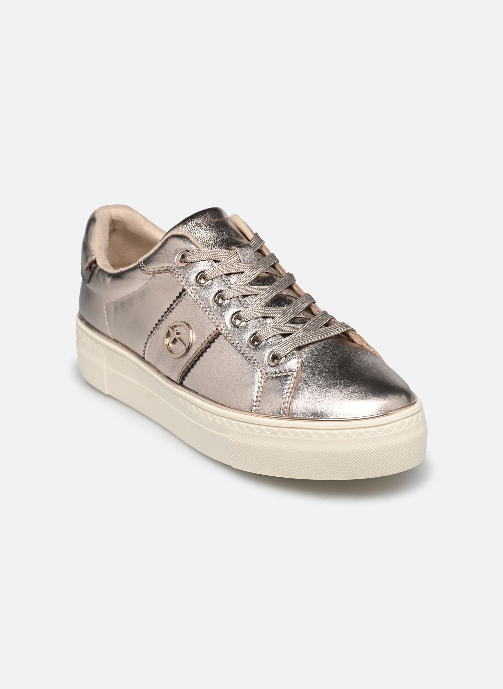 Baskets basses 23724-42 femme or et bronze Tamaris Baskets basses 23724-42 femme or et bronze LIGHT GOLD