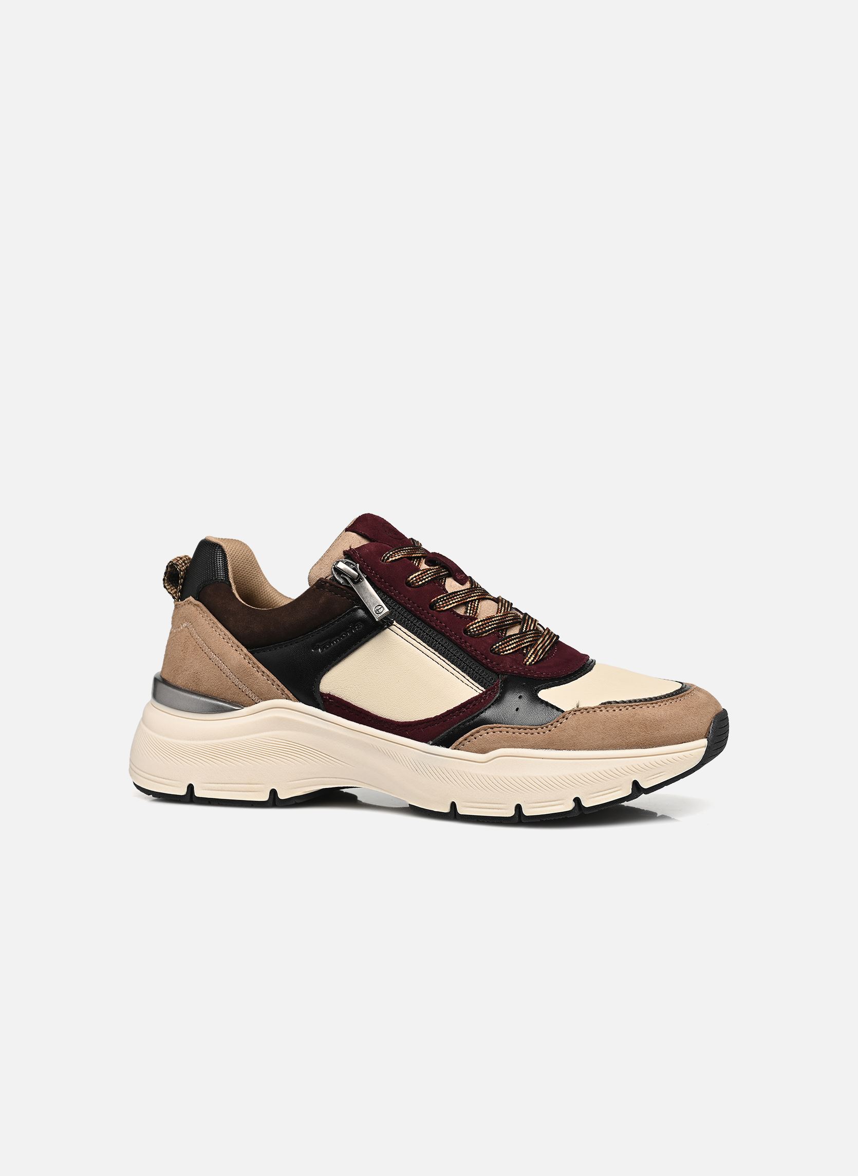 Baskets basses 23734-42 femme beige Tamaris Baskets basses 23734-42 femme beige CAMEL COMB NEW