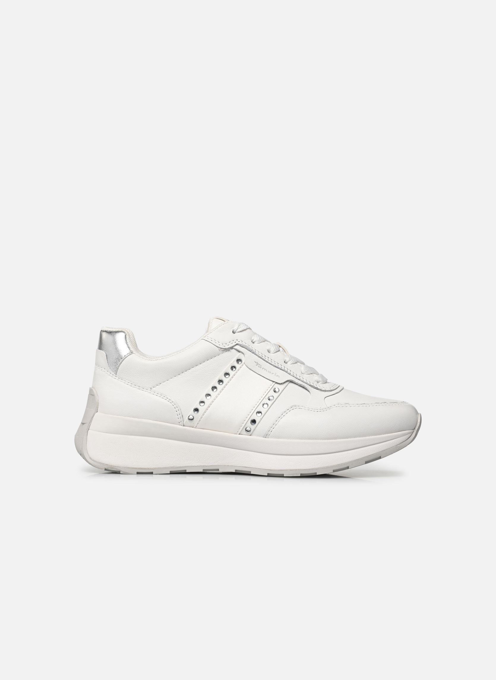 Niedrige Sneaker 23737-42 damen weiß Tamaris Niedrige Sneaker 23737-42 damen weiß WHITE
