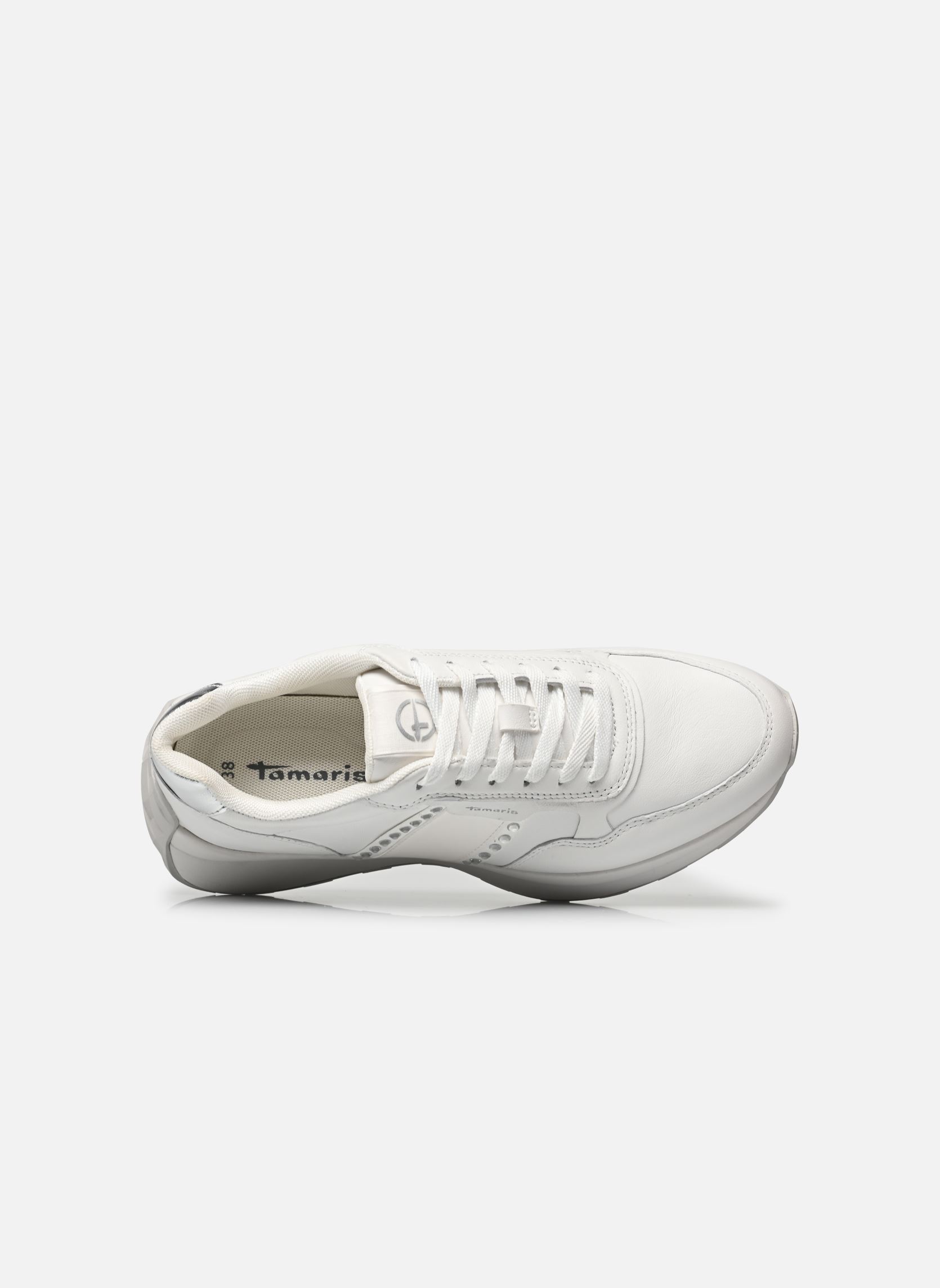 Niedrige Sneaker 23737-42 damen weiß Tamaris Niedrige Sneaker 23737-42 damen weiß WHITE