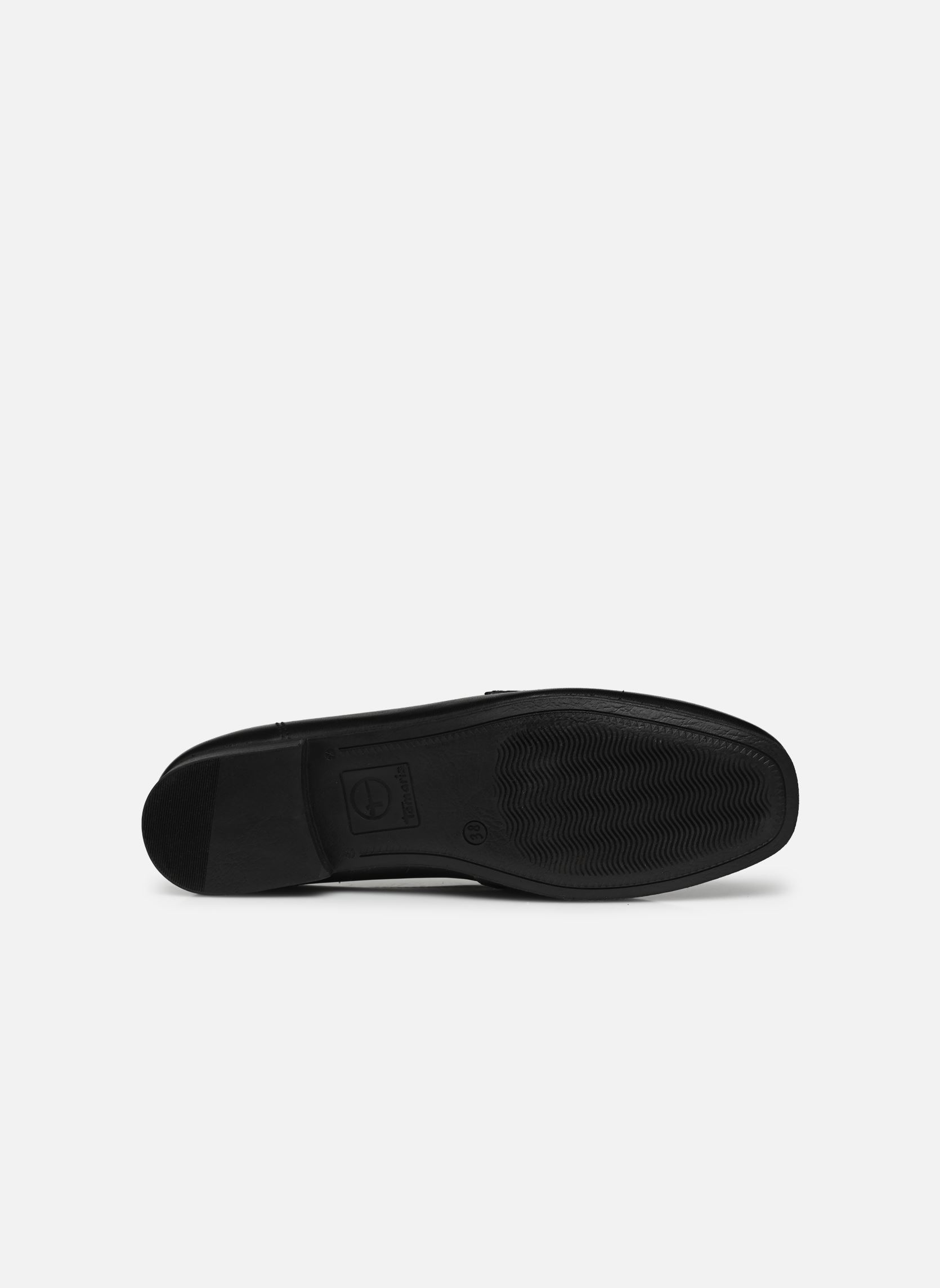 Mocassins 24222-42 dames zwart Tamaris Mocassins 24222-42 dames zwart BLACK LEATHER