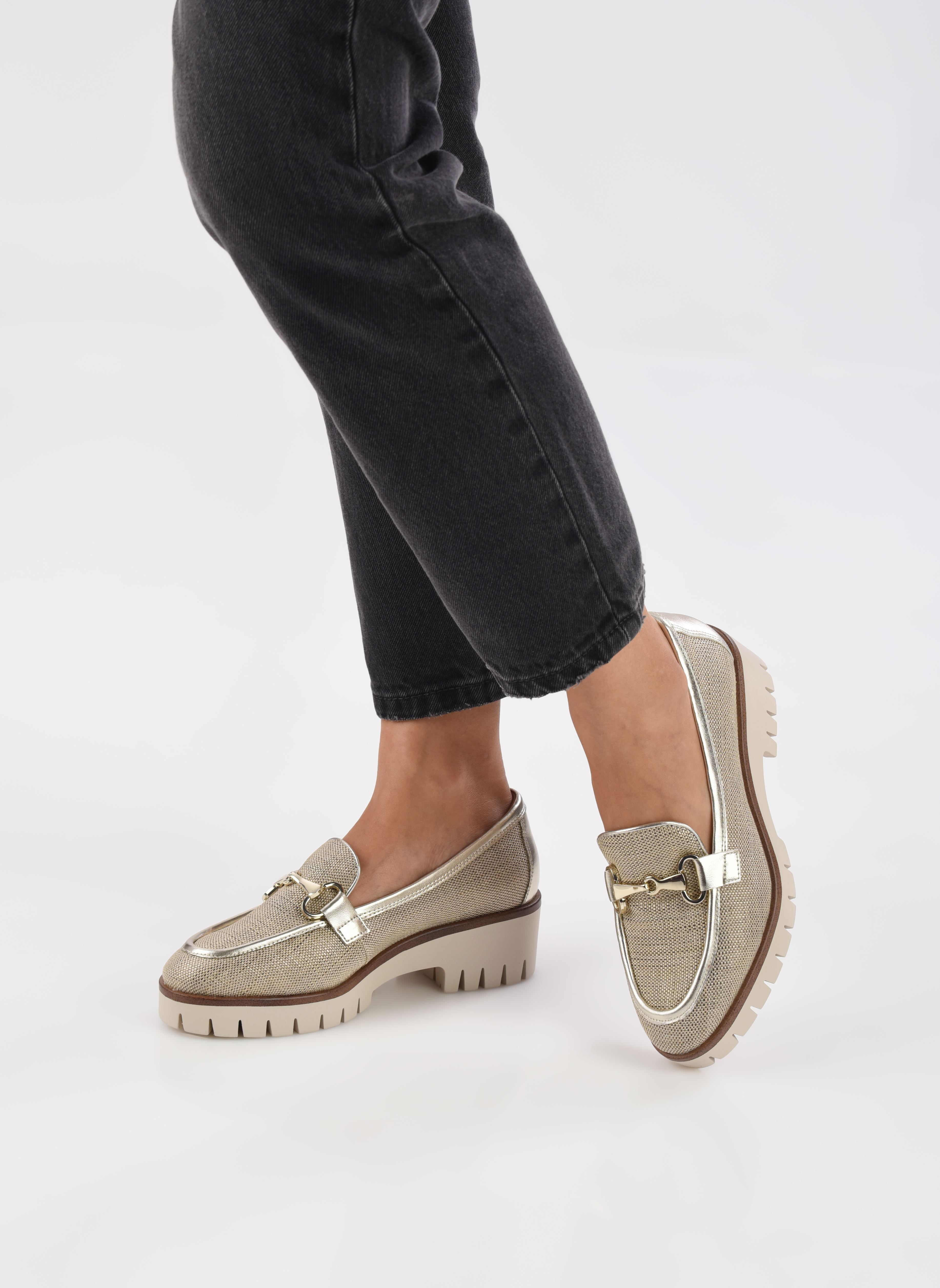 Mocasines 24424-42 mujer oro y bronce Tamaris Mocasines 24424-42 mujer oro y bronce BEIGE