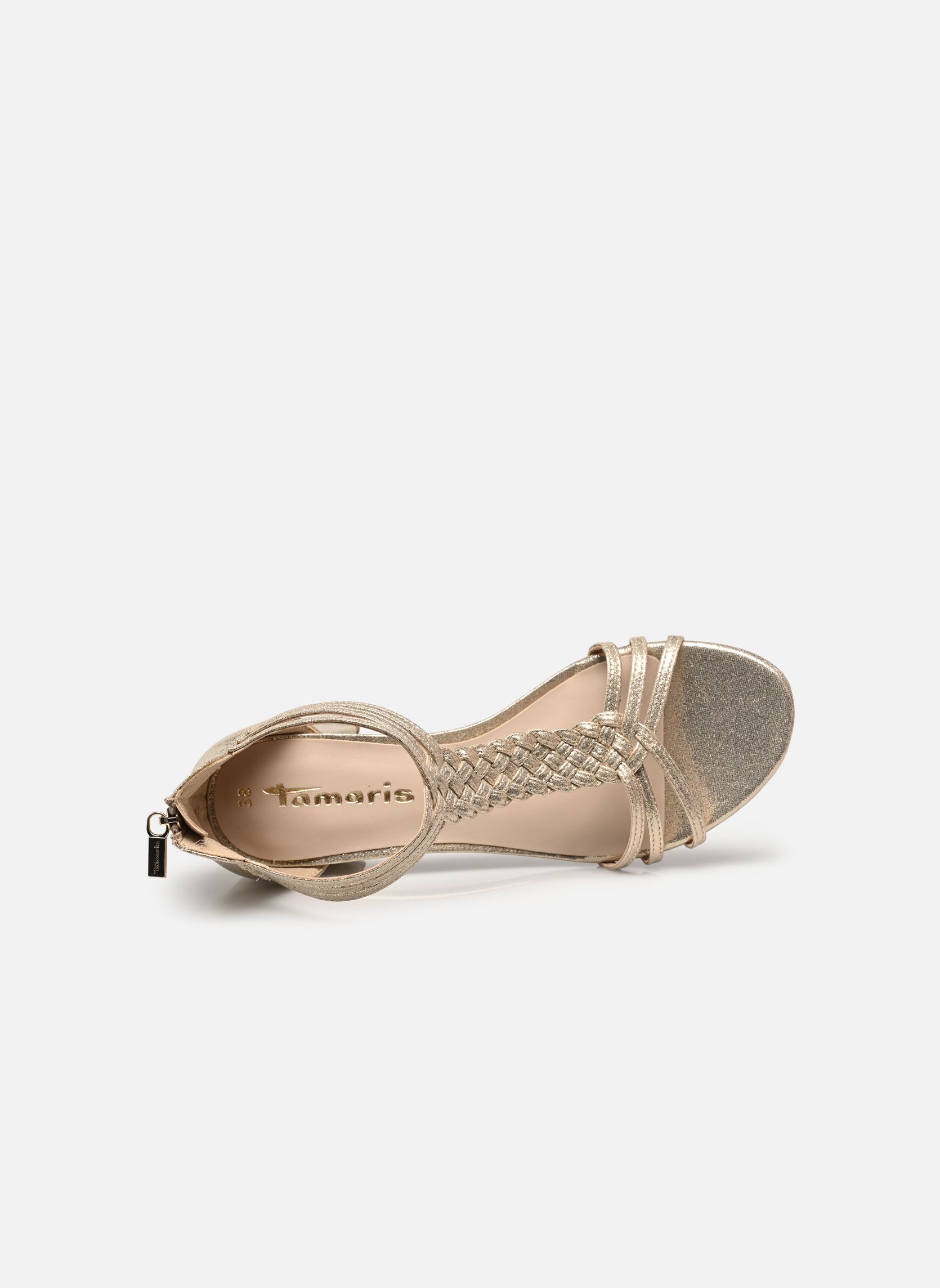 Sandales 28290-42 femme or et bronze Tamaris Sandales 28290-42 femme or et bronze Light gold